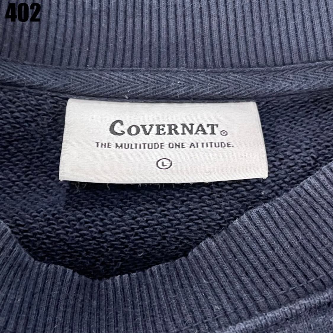커버낫 네이비 맨투맨  상품이미지2