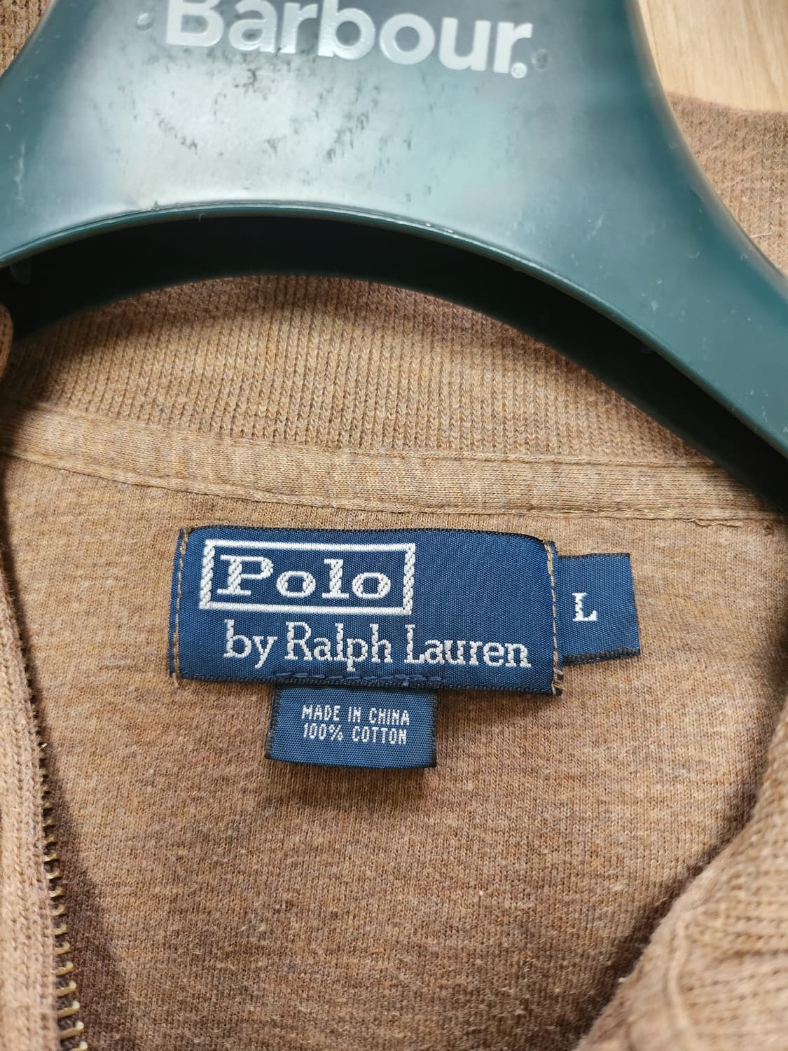 폴로랄프로렌 하프집업티셔츠 (L 상품이미지7