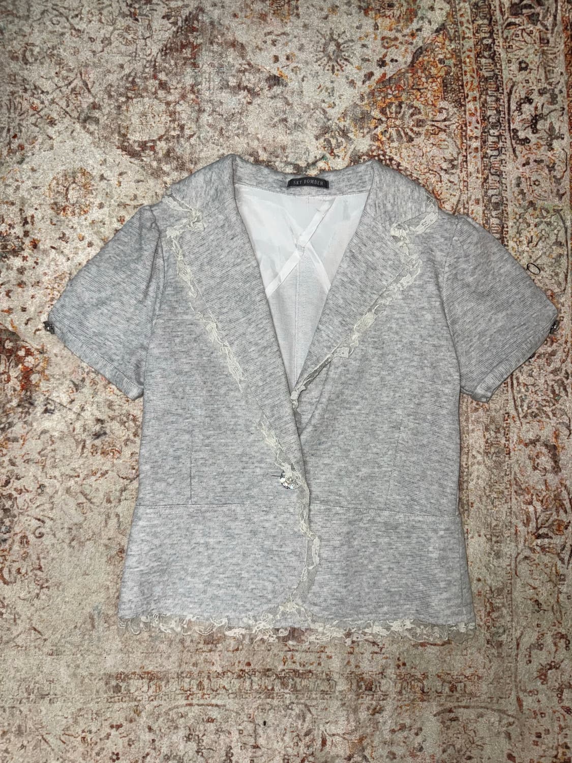 빈티지 숏슬리브 자켓 상품이미지1