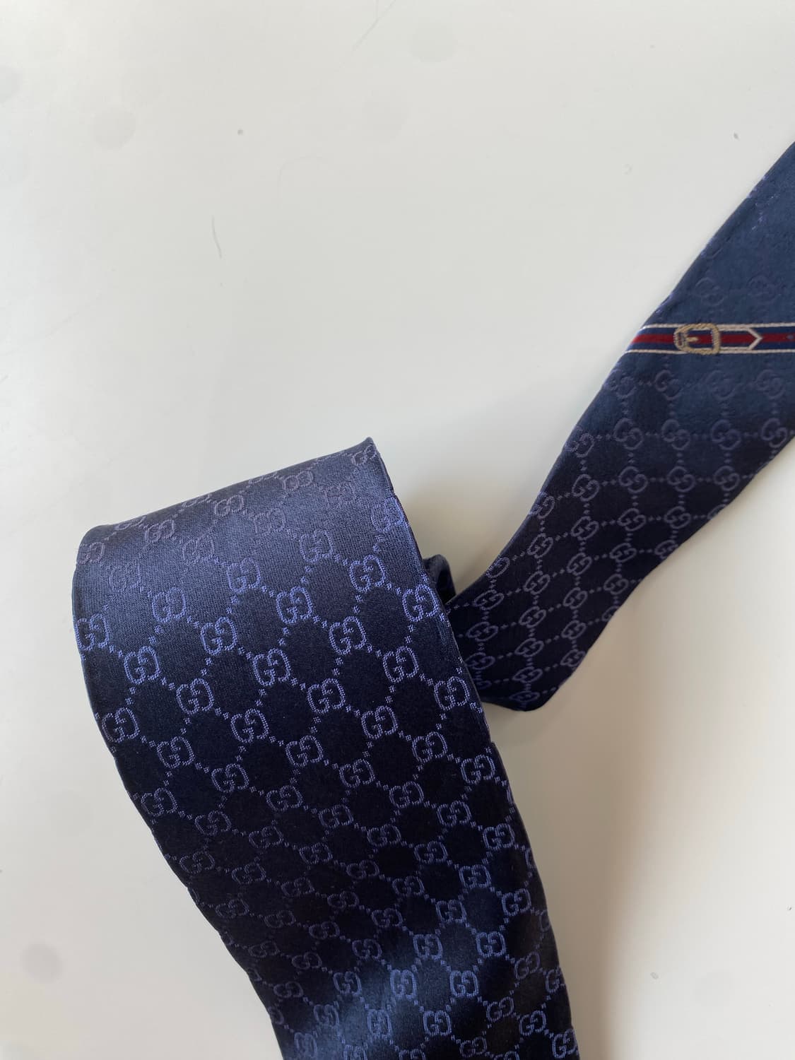 신형 구찌(GUCCI) 명품 정품 모노그램 넥타이 상품이미지5