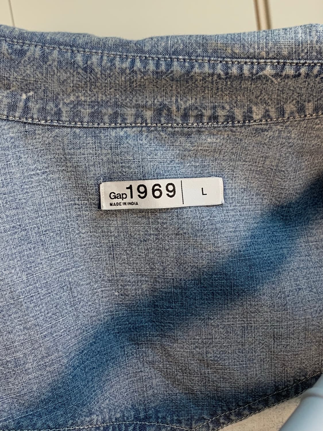 GAP 1969 연청셔츠 상품이미지4