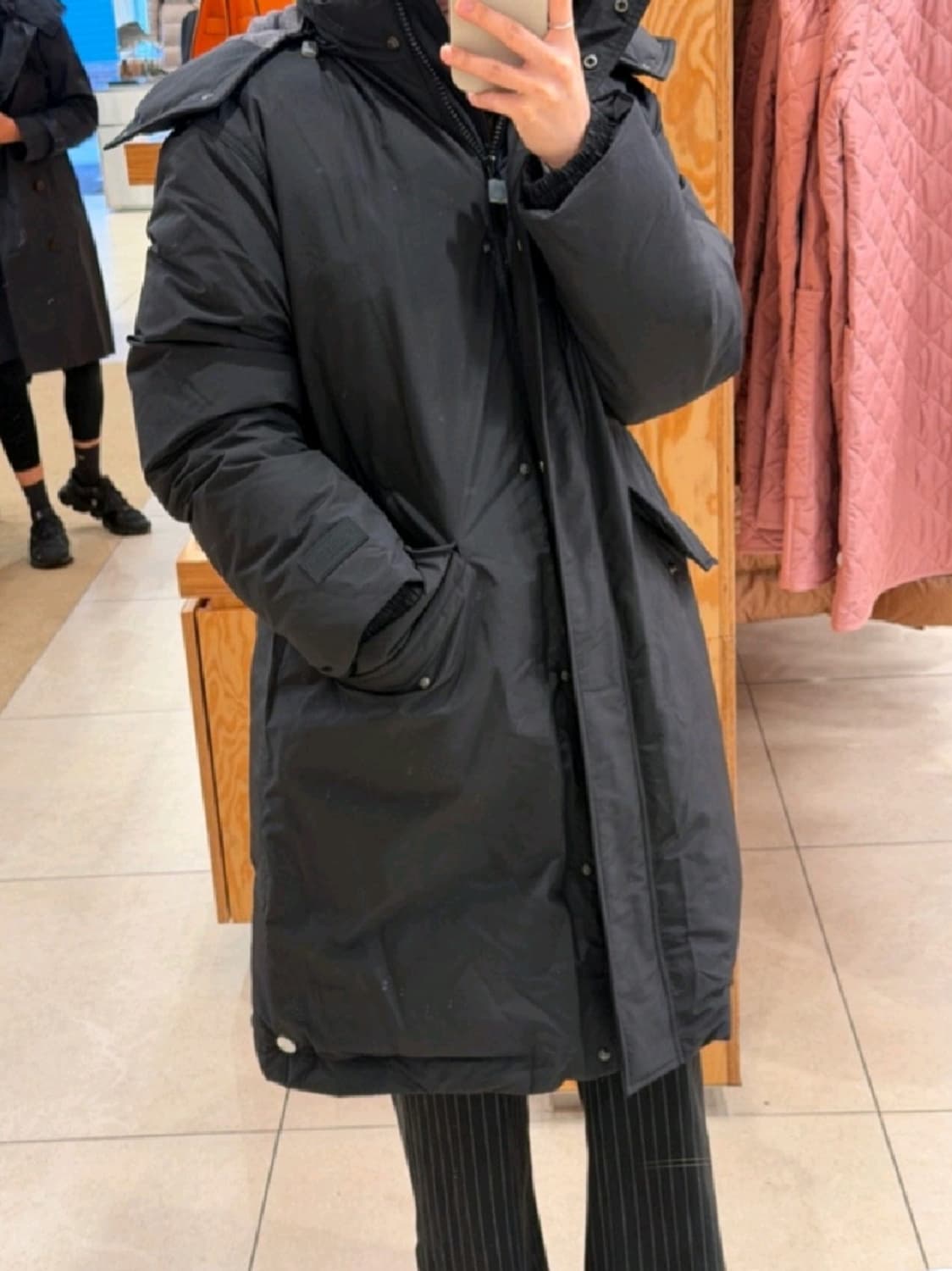 버버리 / 뉴 LEYBURN / 다운 후드 패딩 / S (새제품) 상품이미지7