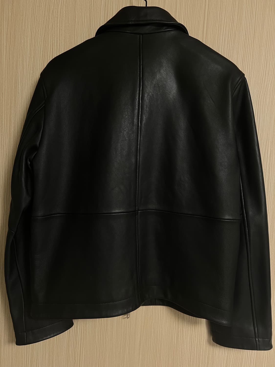 선플라워 쇼트 레더 자켓 50 상품이미지4