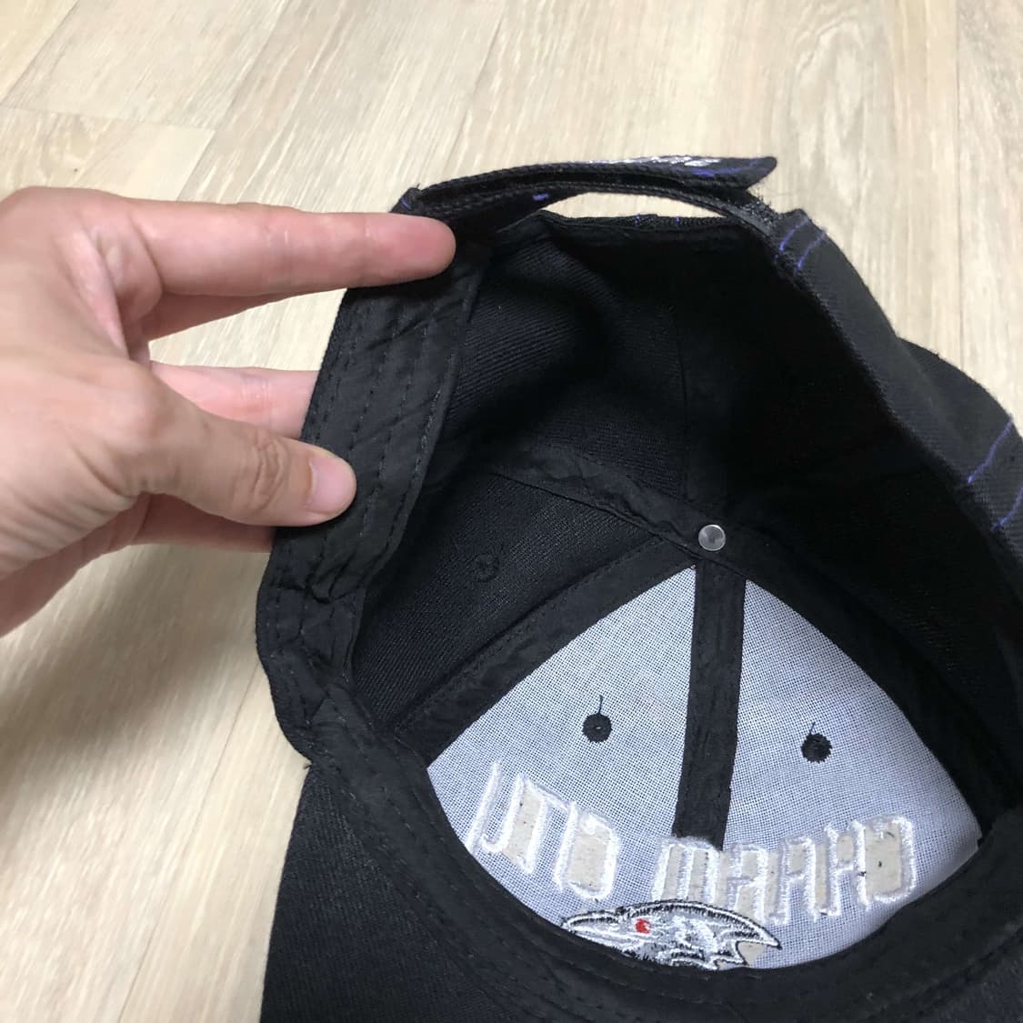 (ONE SIZE) 90's NFL 볼티모어 레이븐스 스냅백 볼캡 대드캡 상품이미지6