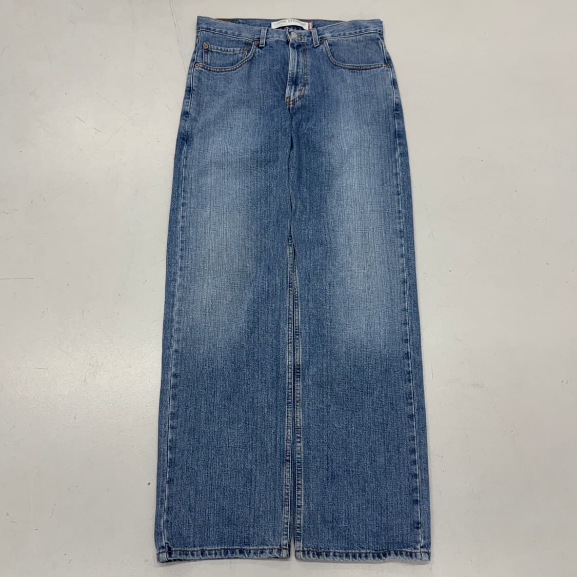 리바이스 00s 569 새깅 워싱 스케이터 와이드 데님팬츠 상품이미지2