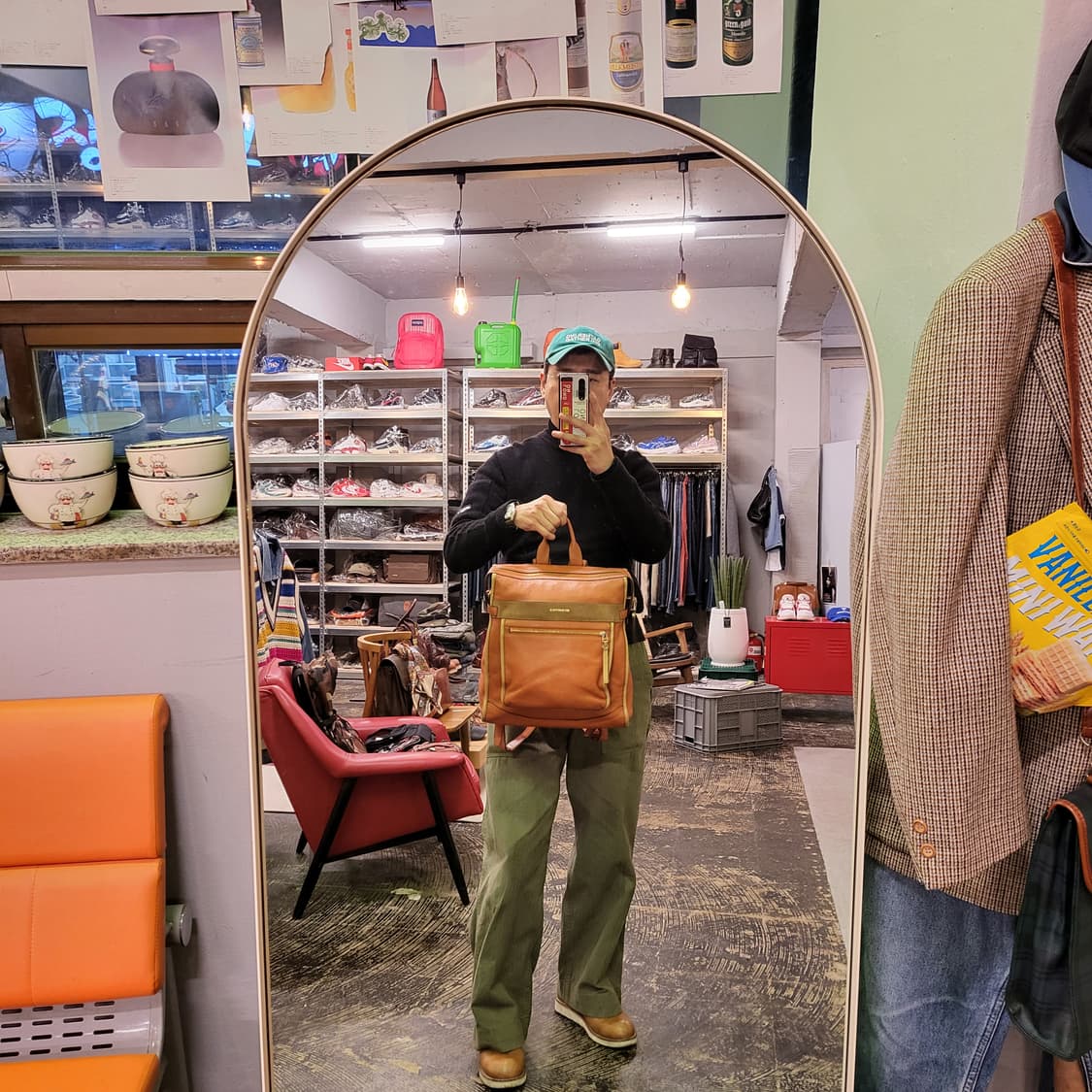 빈폴 올 레더 백팩 상품이미지2