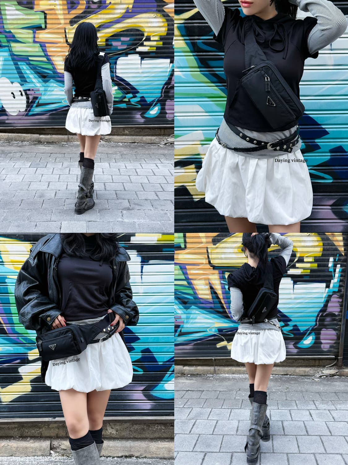 프라다 테수토 사피아노 벨트백 상품이미지2