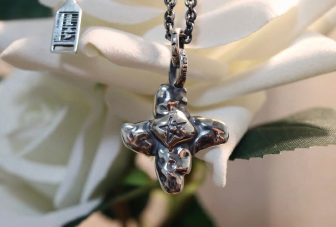 마마카사르 김나영 빈티지 플라워 목걸이 상품이미지3