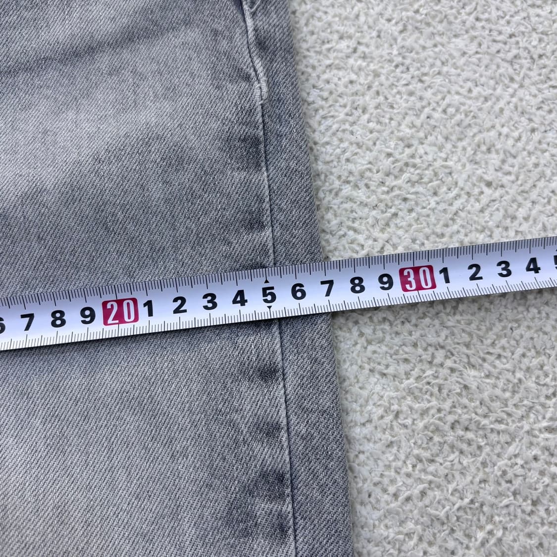 EU32 자라 데님 와이드 팬츠 0428E 상품이미지8