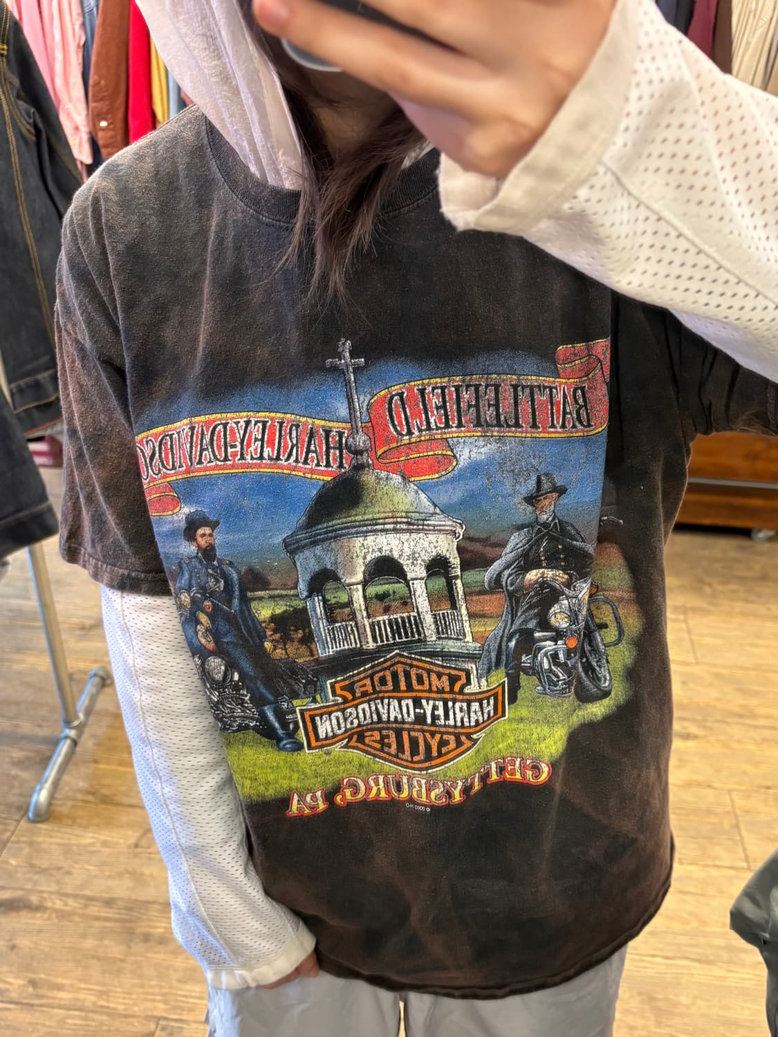 할리 데이비슨 반팔티 상품이미지5