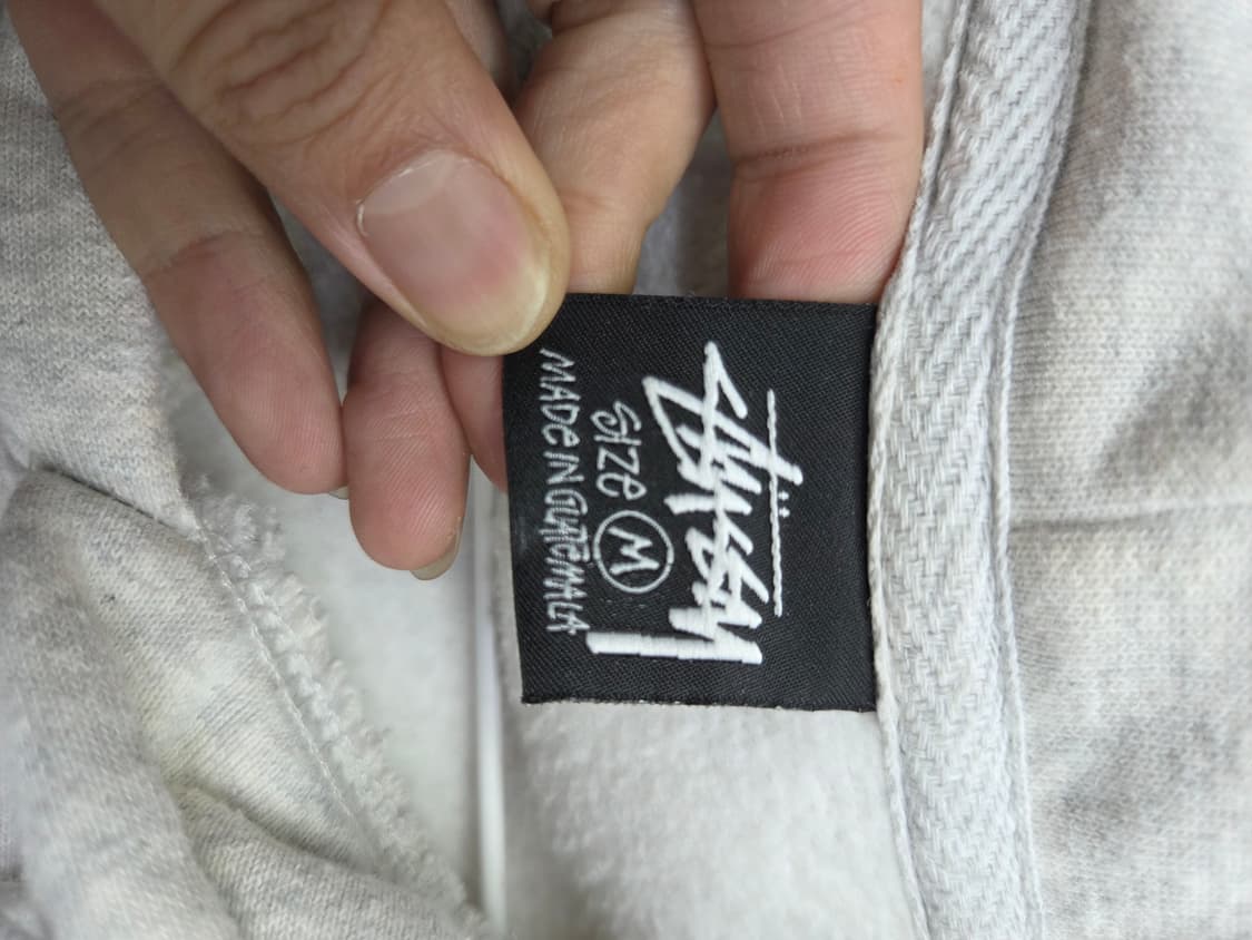 스투시 기모 후드 m 상품이미지3