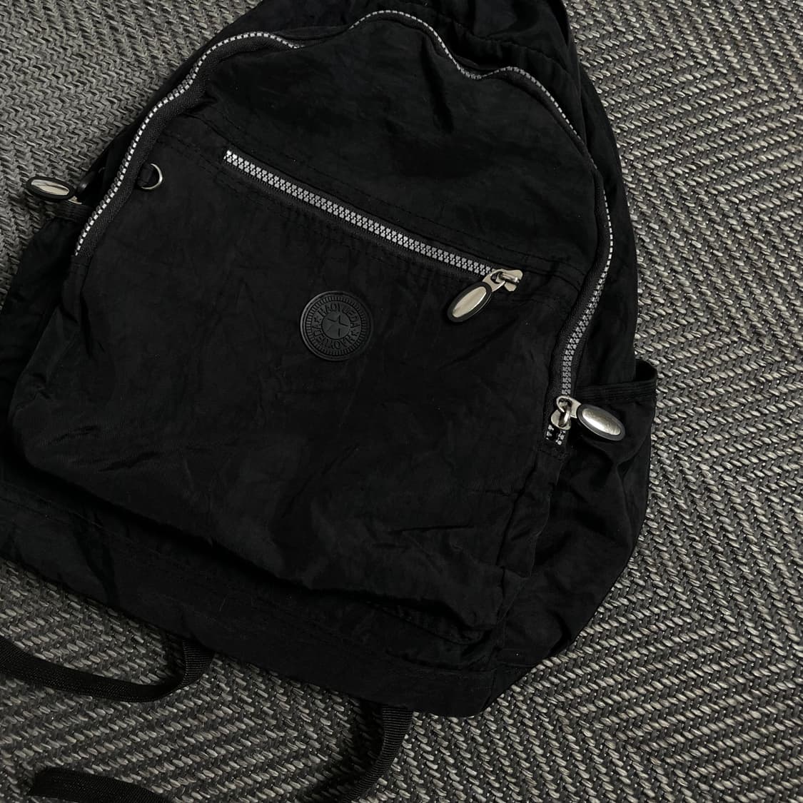 키플링 y2k 나일론 백팩 블랙y 4000 상품이미지3