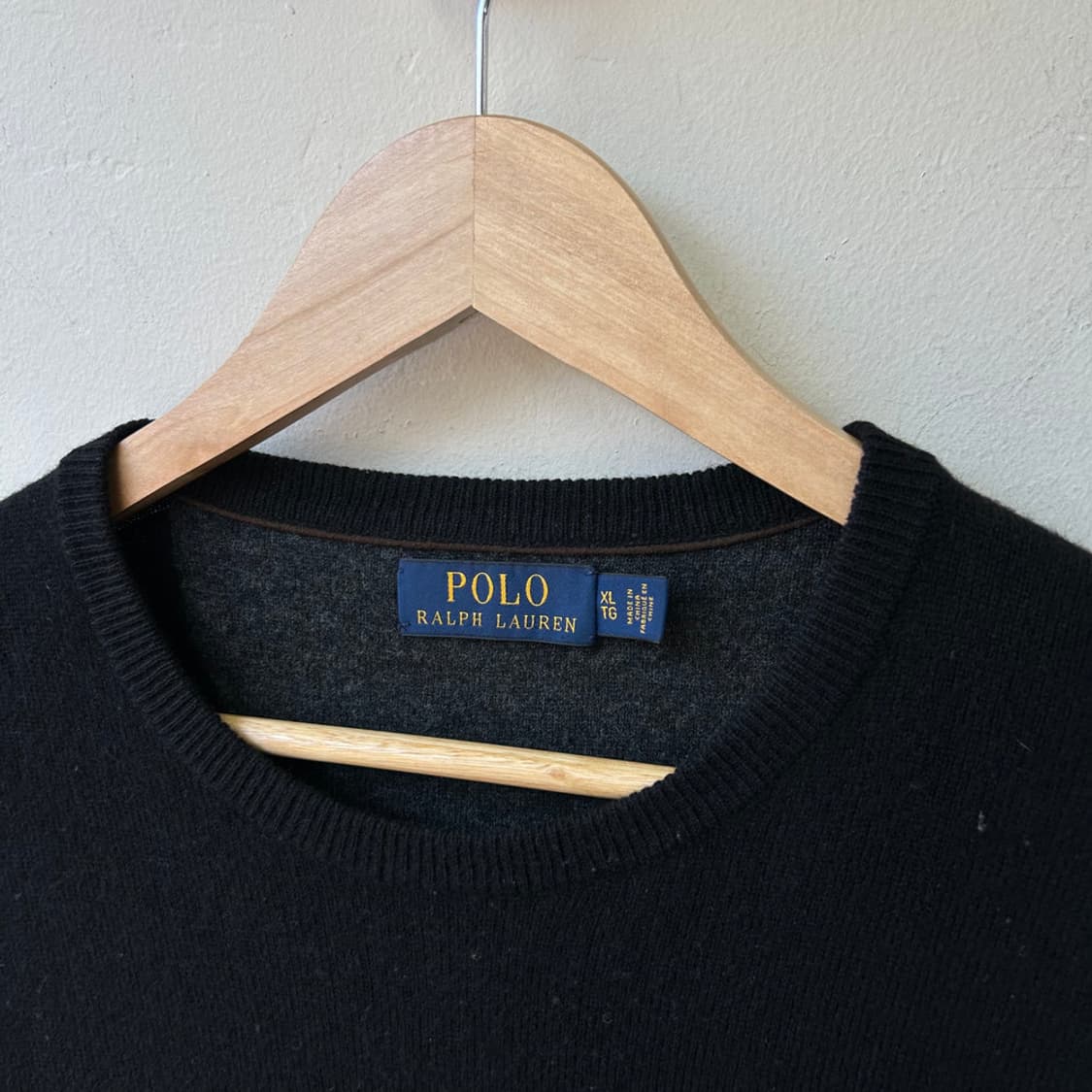 16641 - 폴로 랄프로렌 블랙 울 니트 (메리노 울) 상품이미지3