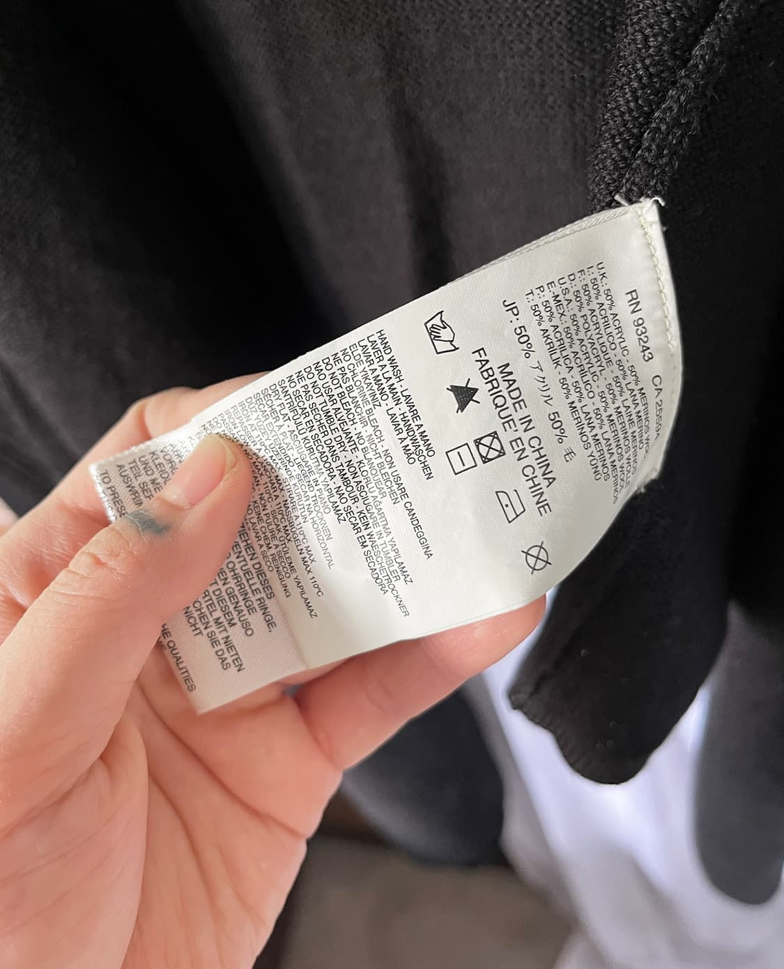 DIESEL draoed longline cardigan 상품이미지9