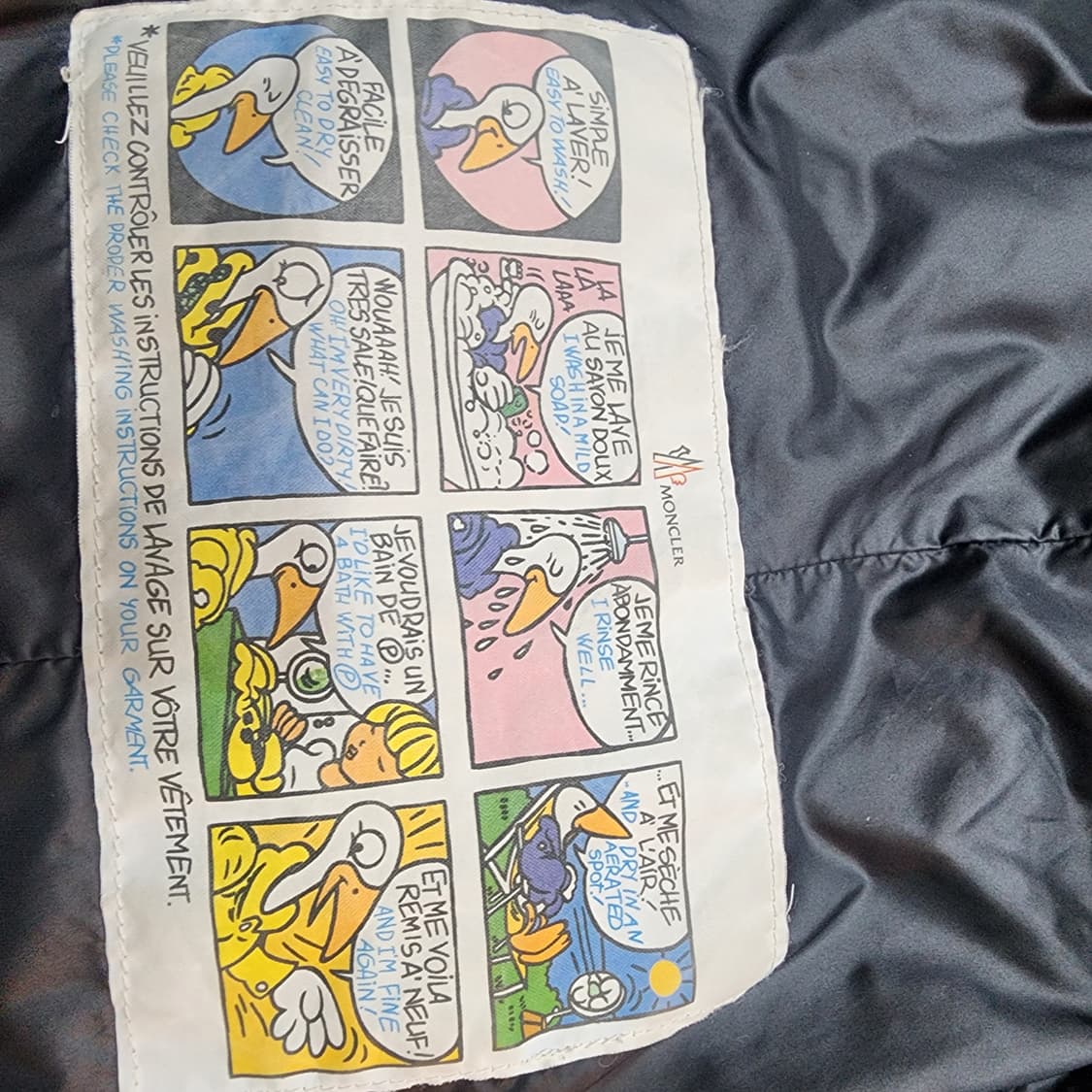 몽클레어 보에드 2사이즈 블랙 천연퍼 상품이미지10