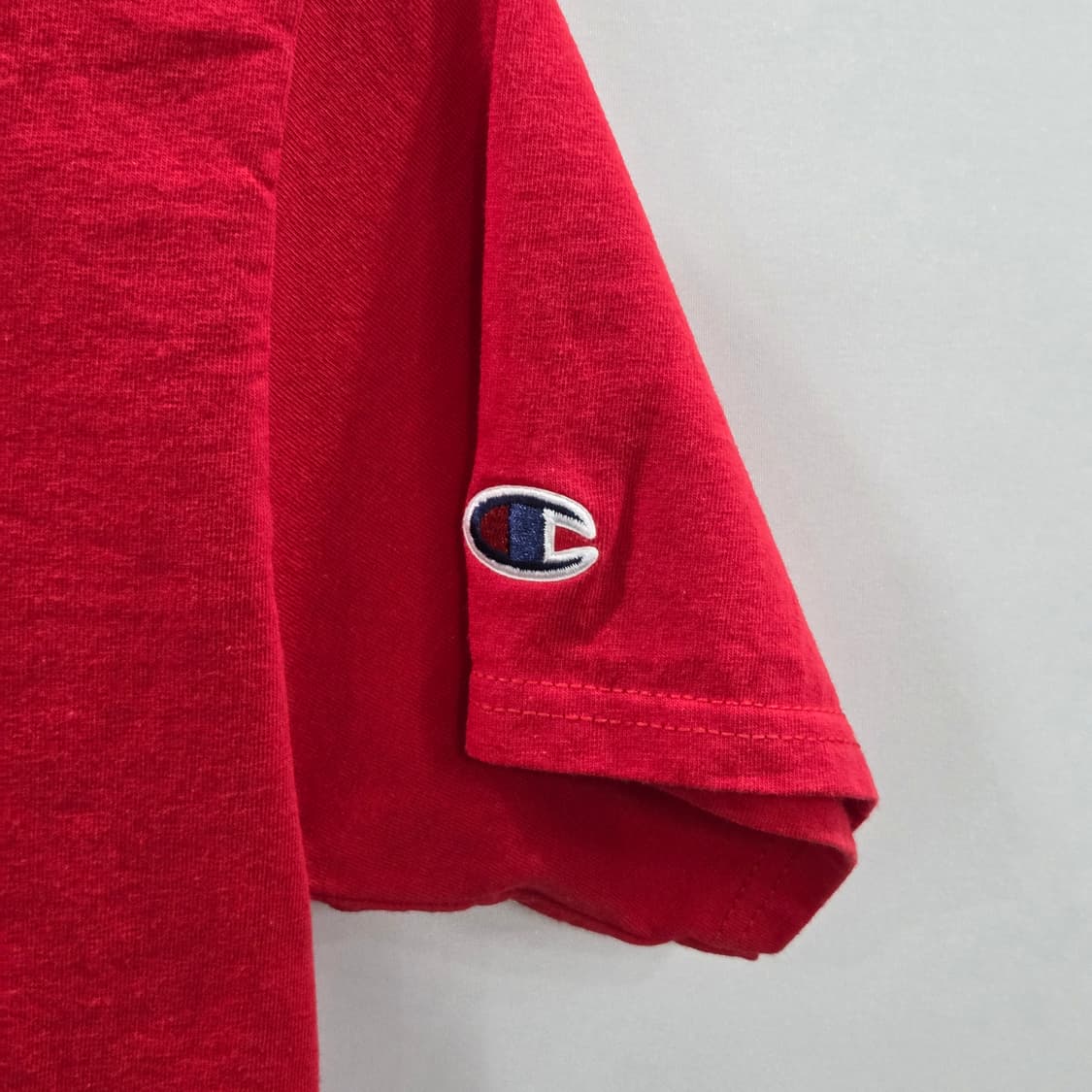 챔피온 반팔티 레드 S  상품이미지2