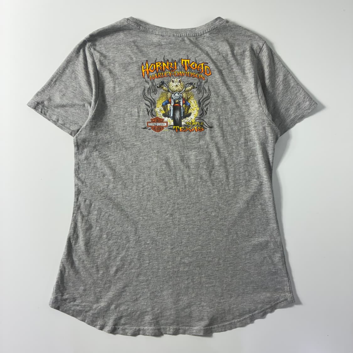Harley davidson   할리 데이비슨 우먼스 그레이 반팔 티셔츠 상품이미지4