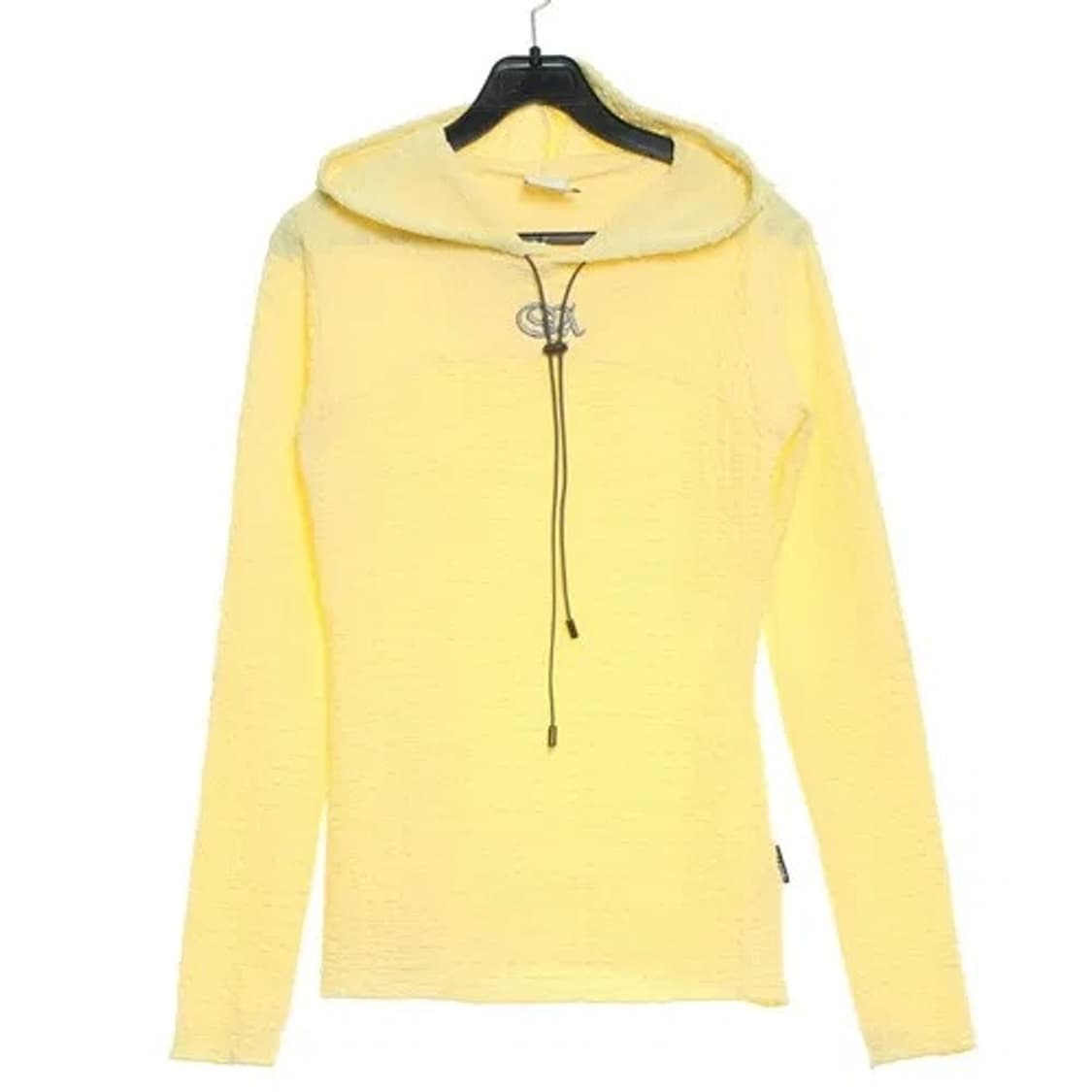 스컬프터 E-string Crinkle Hoodie Lemon 상품이미지1