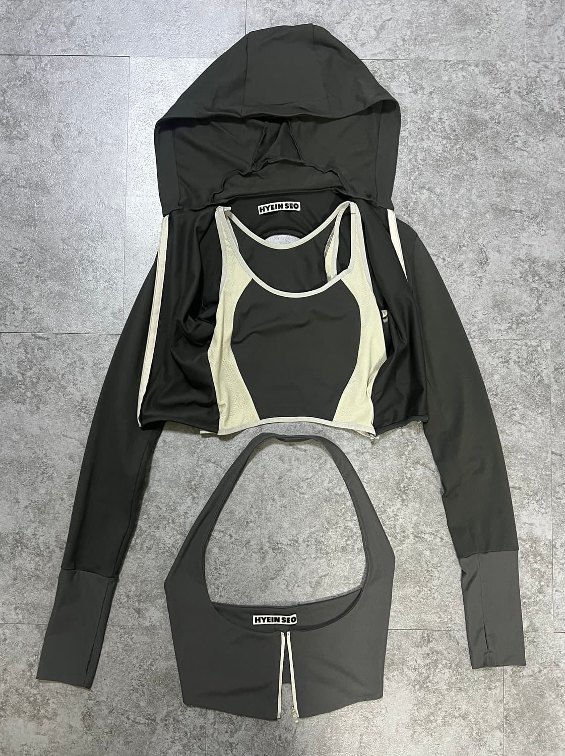 혜인서 Hyeinseo 레이어드 크롭탑 3사이즈 상품이미지5