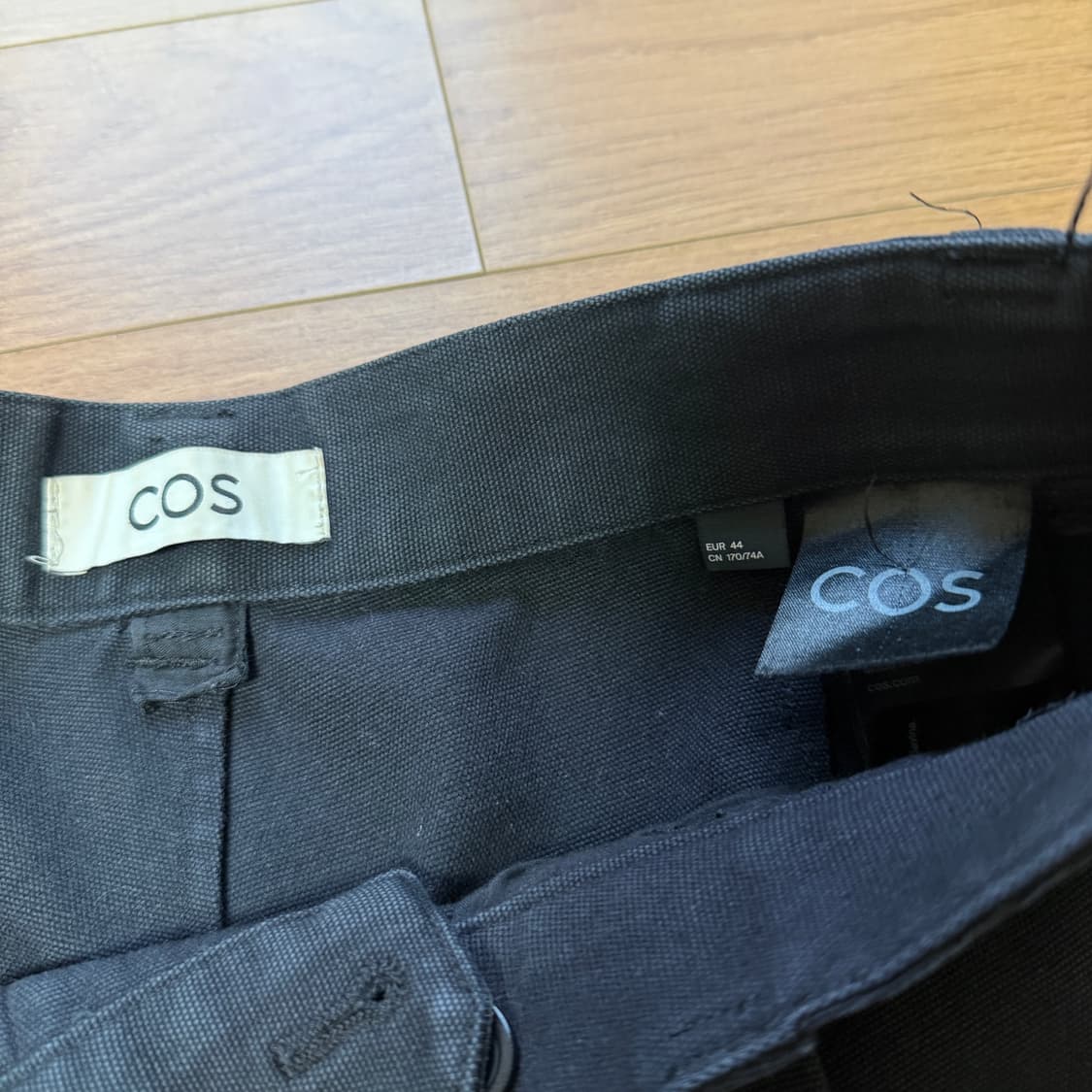 COS 검정 와이드 팬츠 EUR 44 상품이미지3