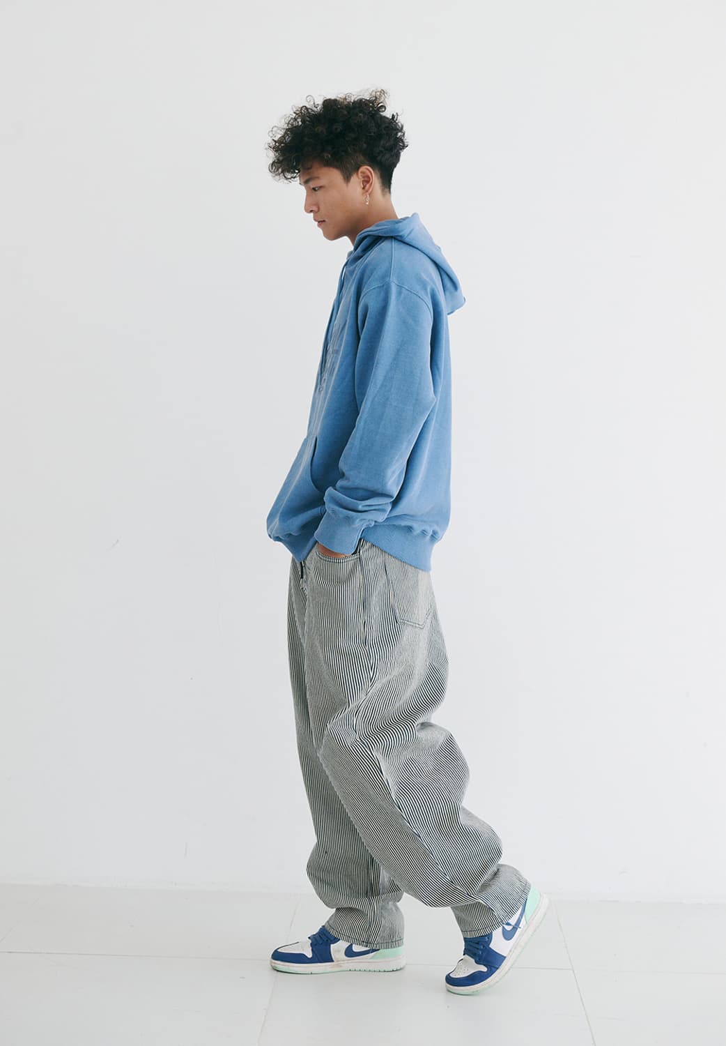 [예약판매]BSRABBIT 후디 – 코랄 블루 (스트릿웨어) 상품이미지2