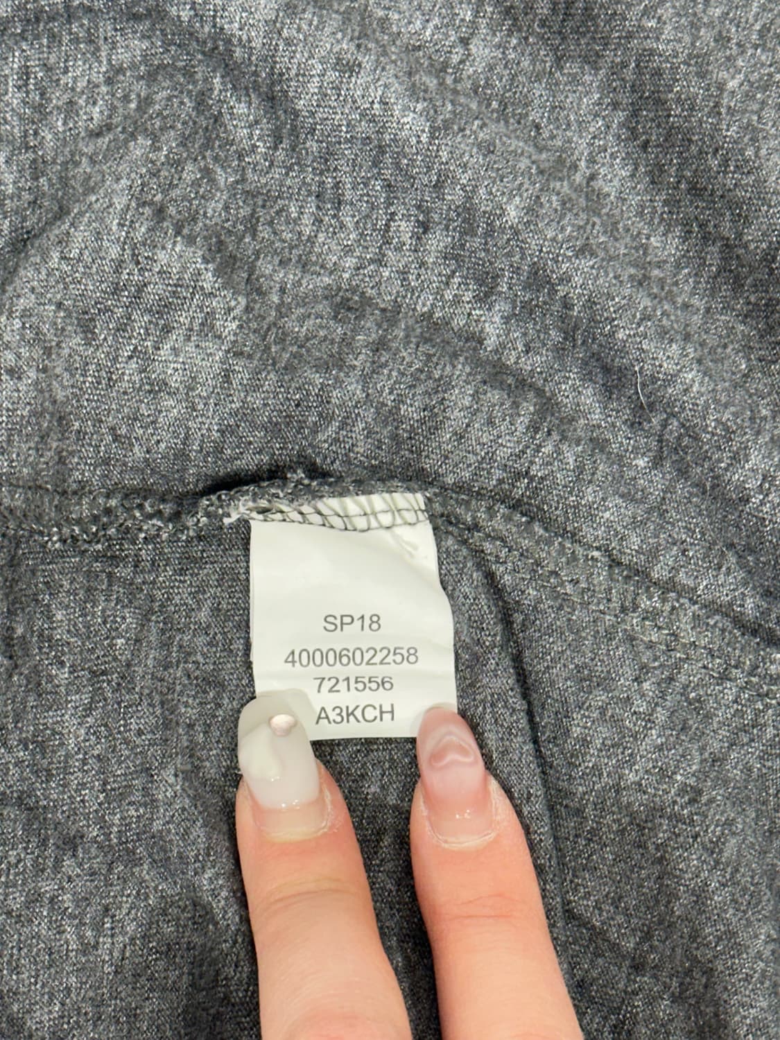 노스페이스 그레이 후드집업 져지 M 상품이미지8