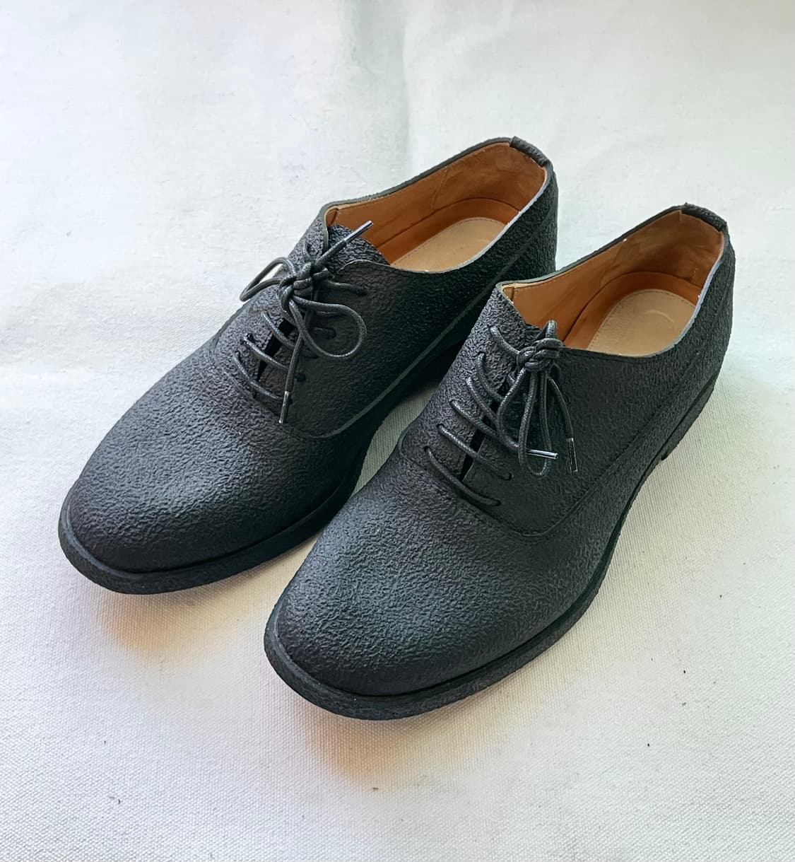 메종 마틴 마르지엘라 22라인 러버 코팅 옥스포드 더비 슈즈 구두 상품이미지1