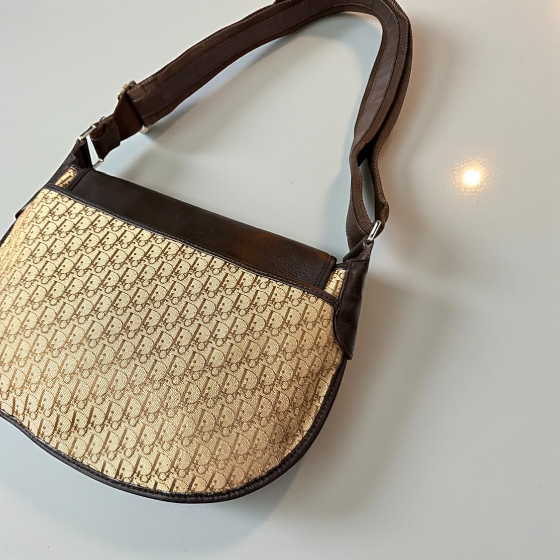 디올 2001AW 오블리크 레더 크로스백.숄더백 상품이미지7