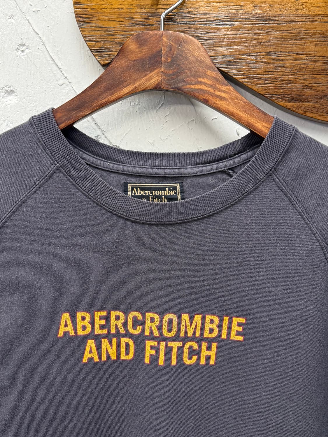 USA Abercrombie & Fitch Raglan T-shirt 상품이미지4
