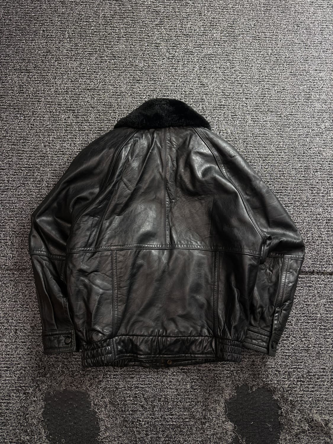 빈티지 아카이브 램스킨 a2 레더 무스탕 자켓 3953 상품이미지4