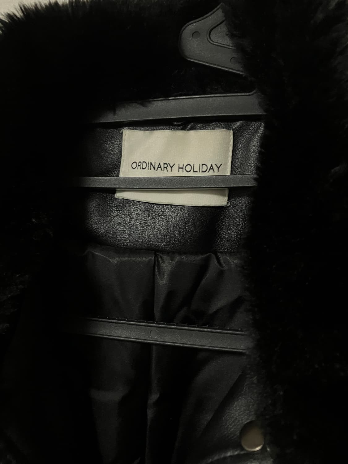 오디너리 홀리데이 가죽자켓 가죽집업 상품이미지3