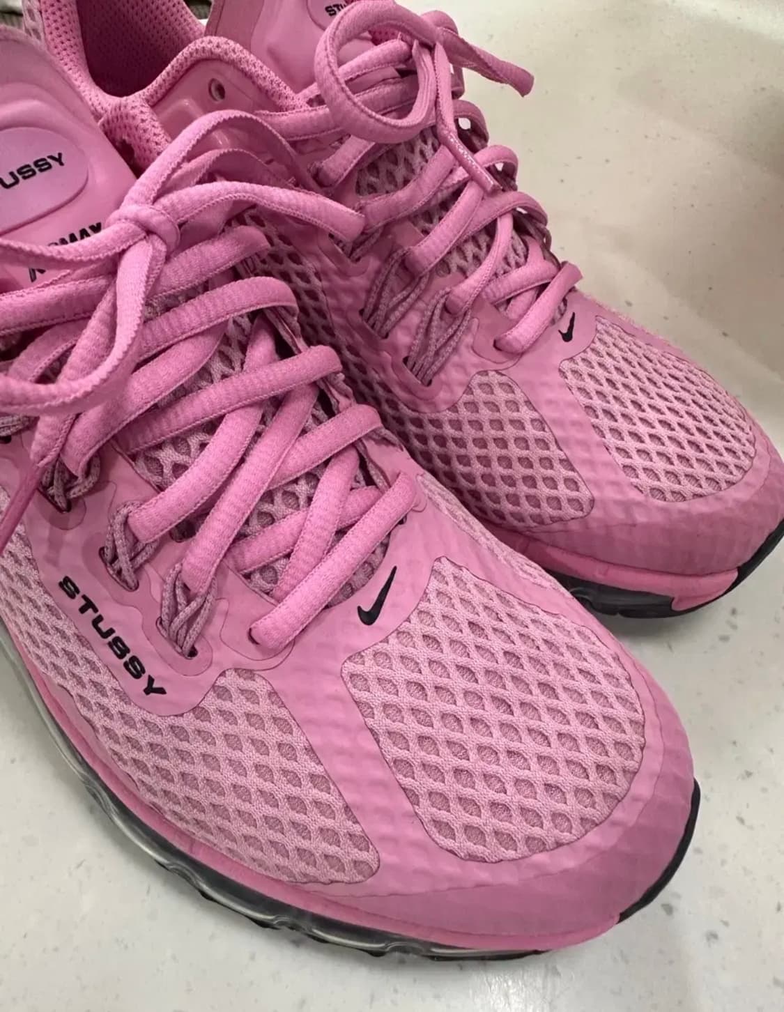 나이키x스투시 에어맥스2013 핑크 (260) 상품이미지7