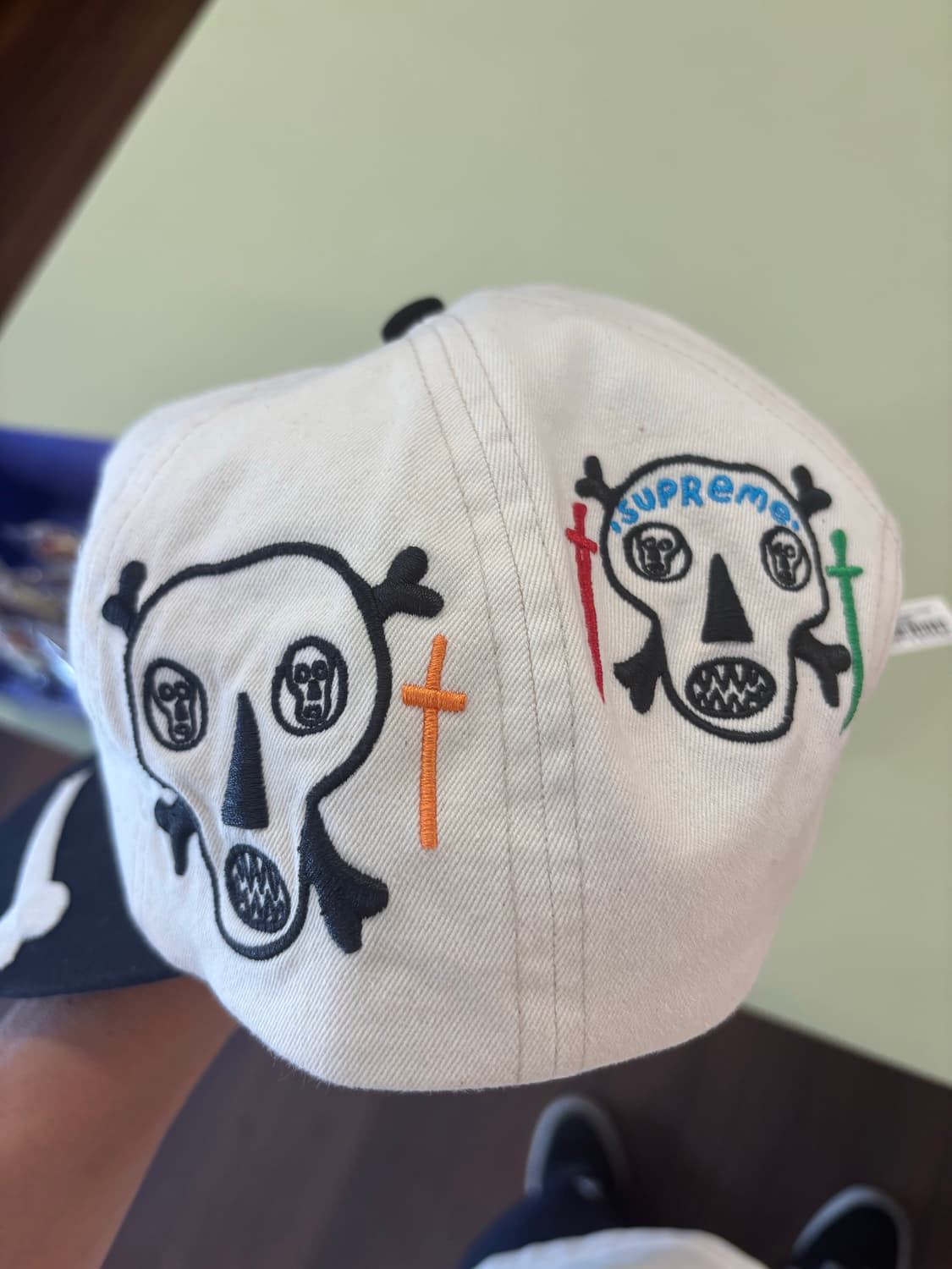 Supreme x clapton patterson skull cap 상품이미지2