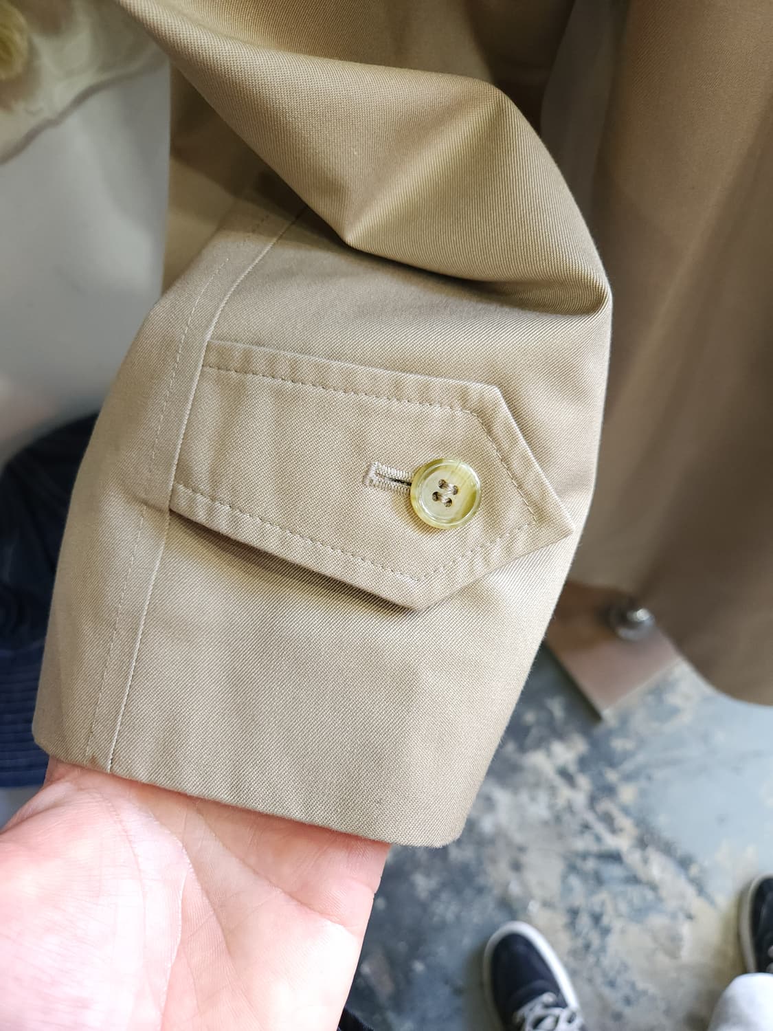 버버리 90s 발마칸 싱글 코트 내피포함

 상품이미지8