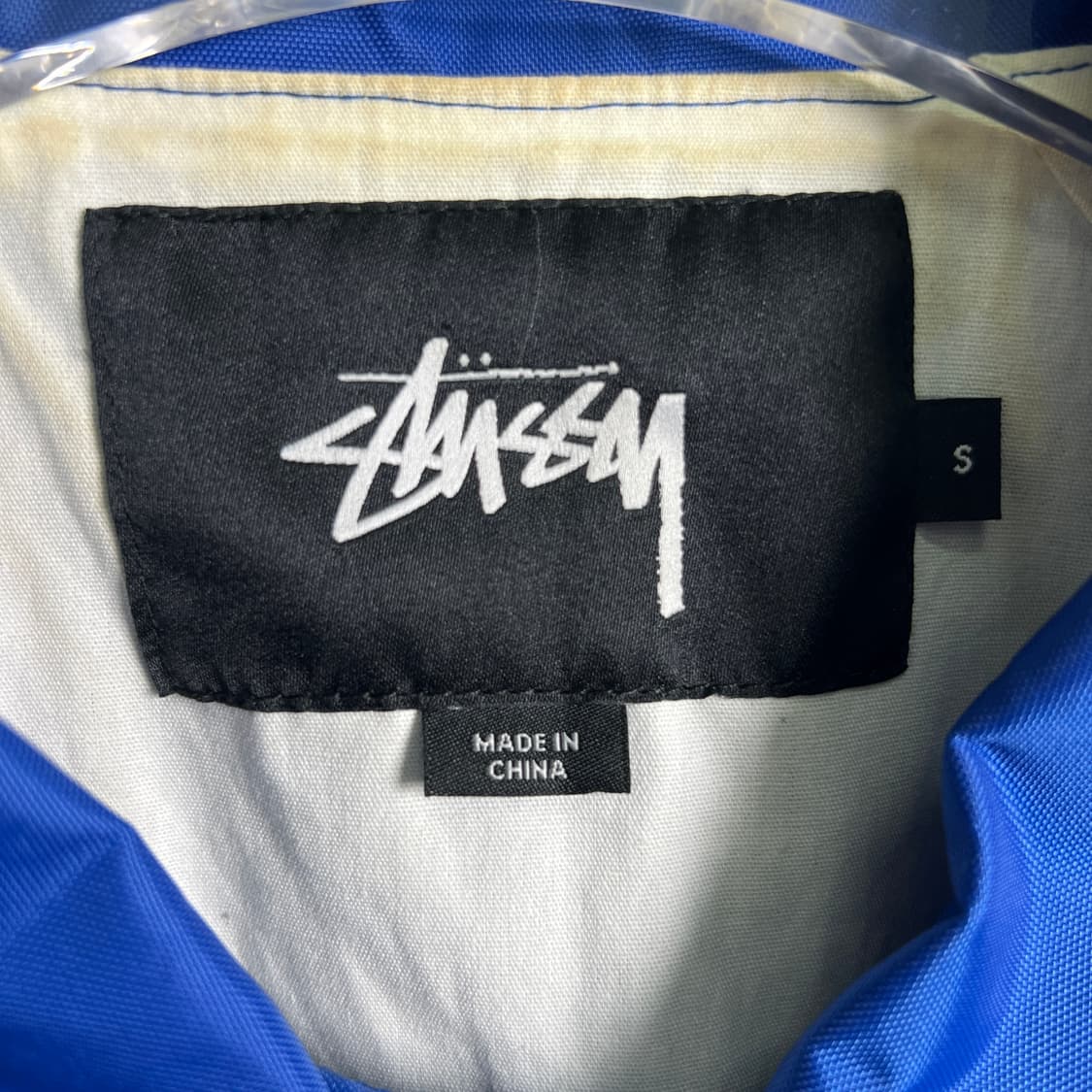 stussy 스투시 노드호프 나일론 반팔 코치 자켓 S 상품이미지3