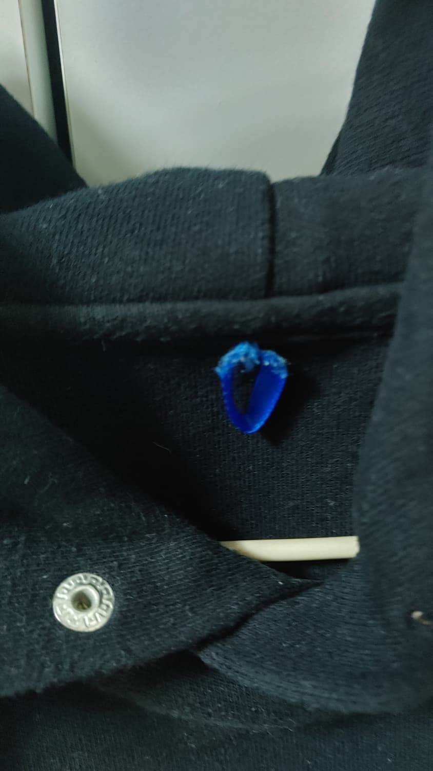 아더에러 20FW 테이핑 로고 후드티 상품이미지3