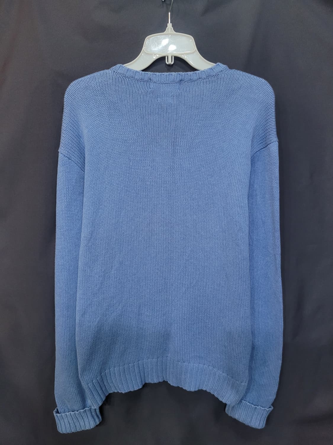 Ralph Lauren 랄프로렌 빈티지 스카이블루 브이넥 니트 상품이미지3