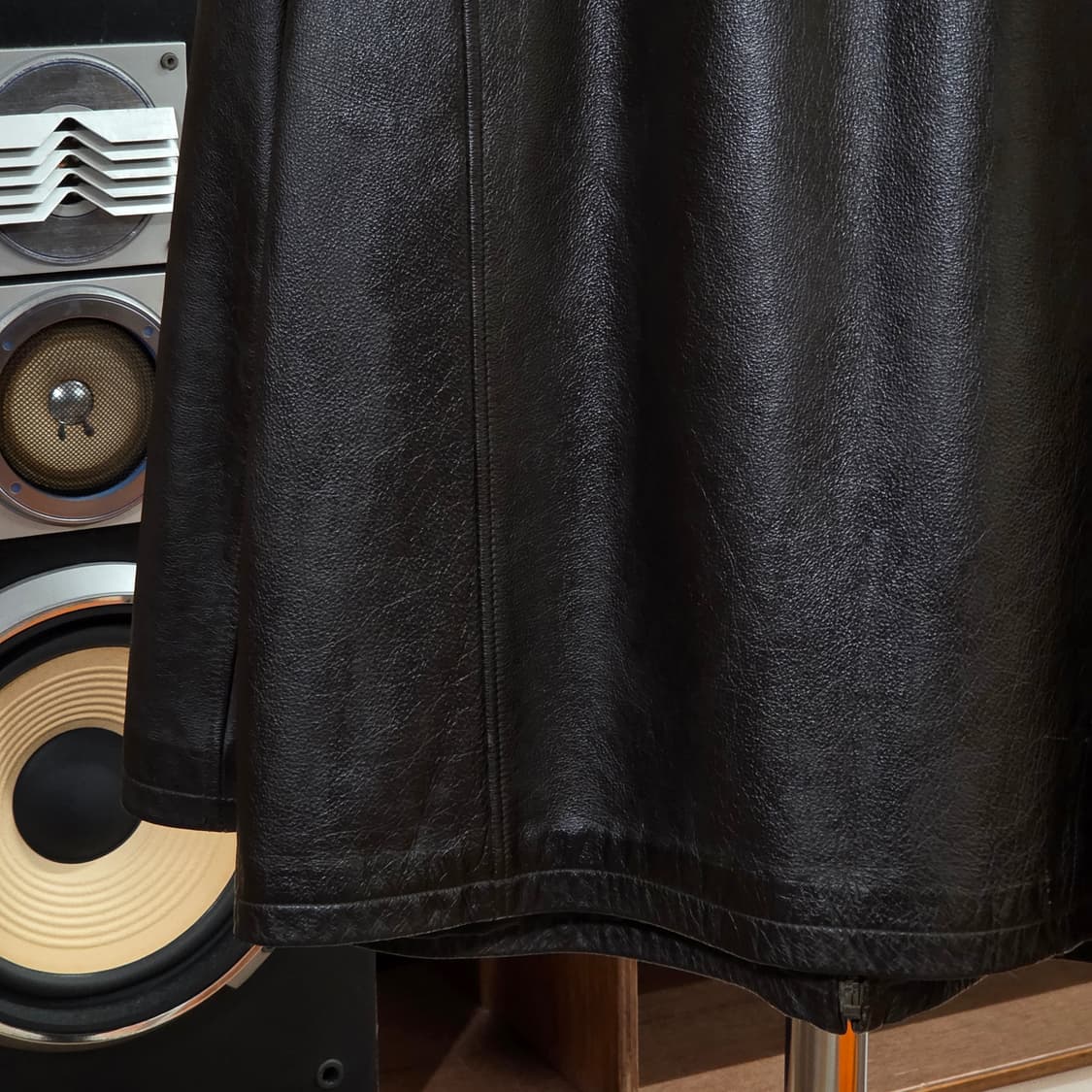 지오다노 다크 브라운 소가죽 자켓 상품이미지8