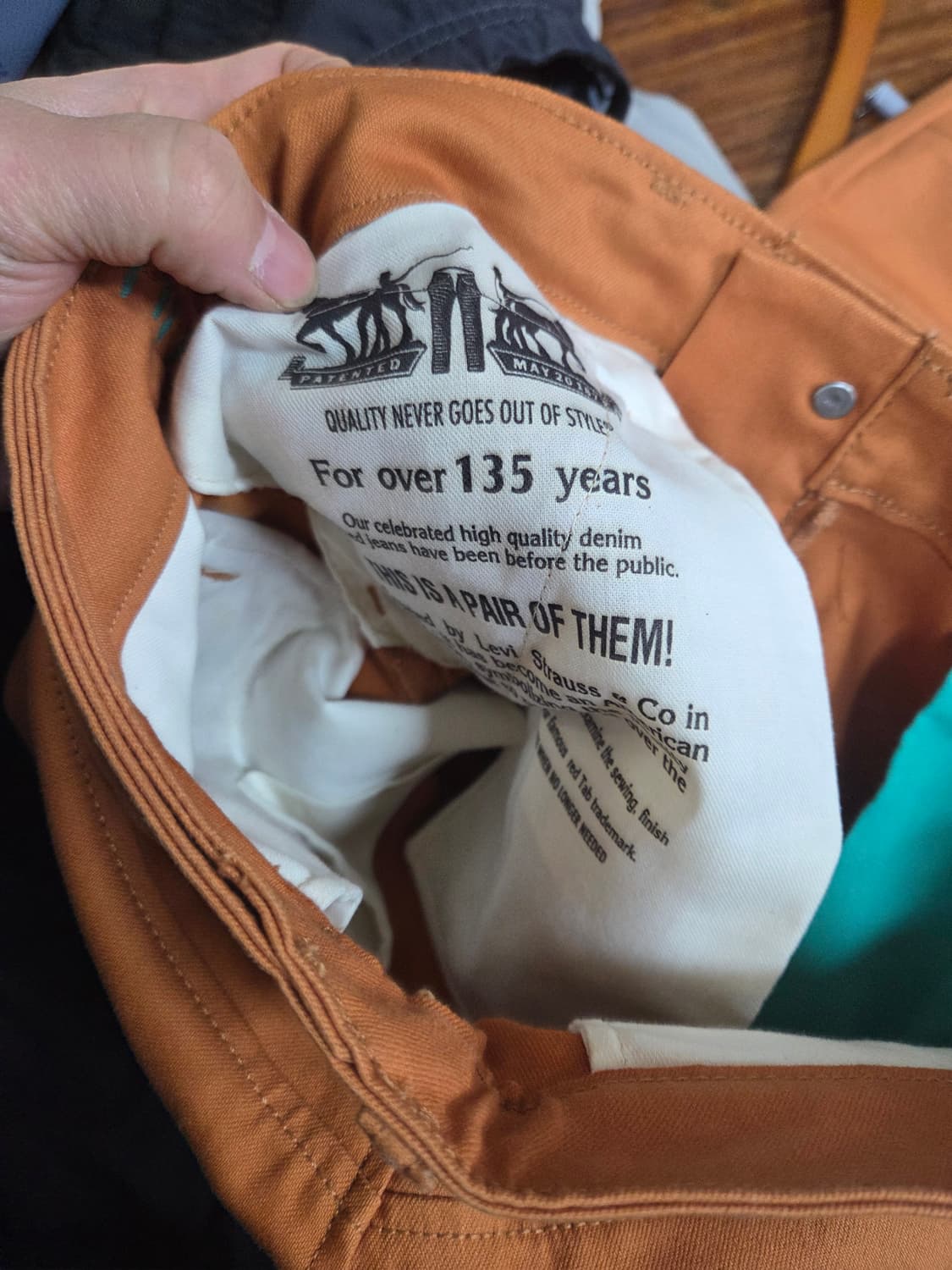 리바이스 커뮤터 3m scotchlite 카고팬츠 28 상품이미지7