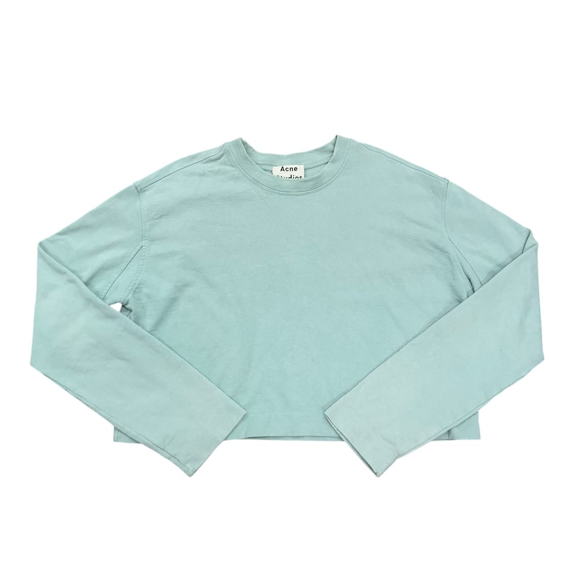 아크네스튜디오 미드로고 크롭맨투맨 상품이미지1