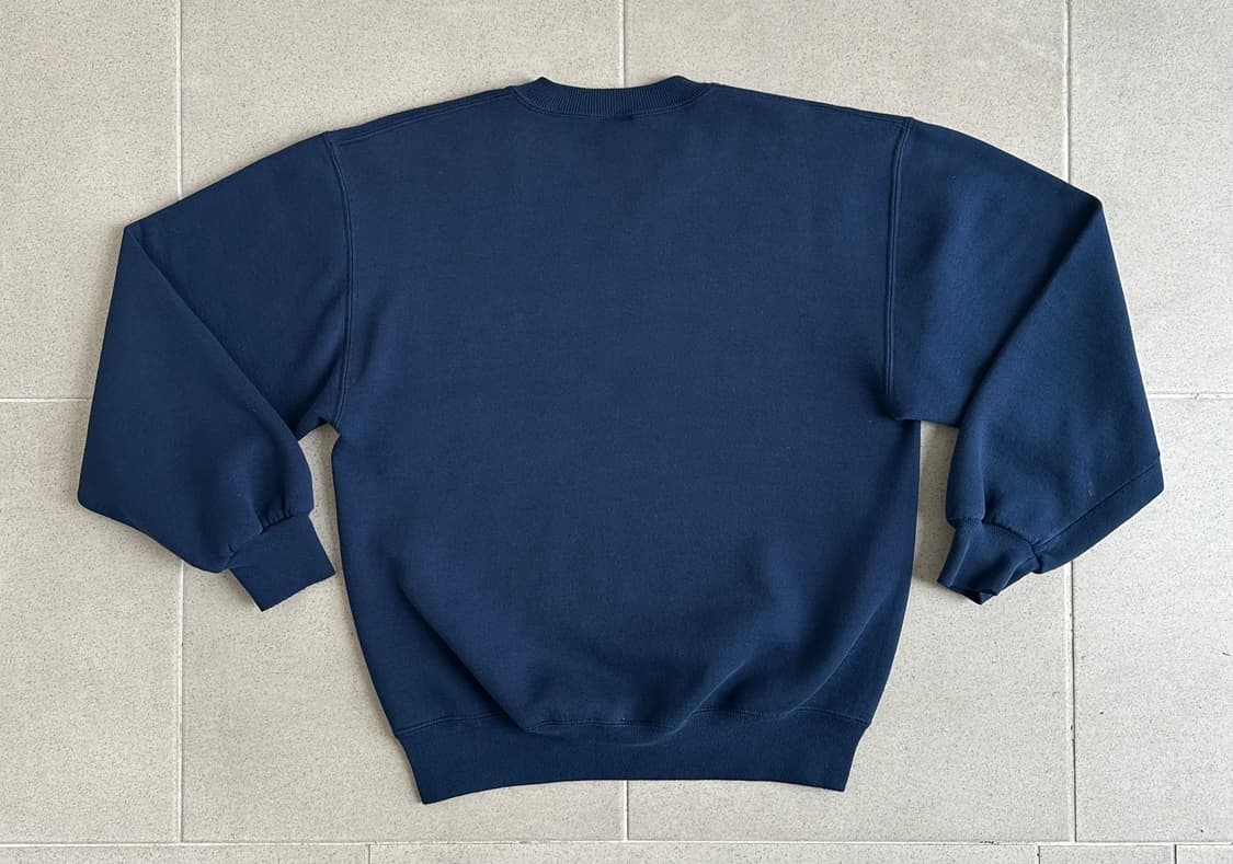 90s 빈티지 러셀 스웻셔츠 네이비 M USA 상품이미지2