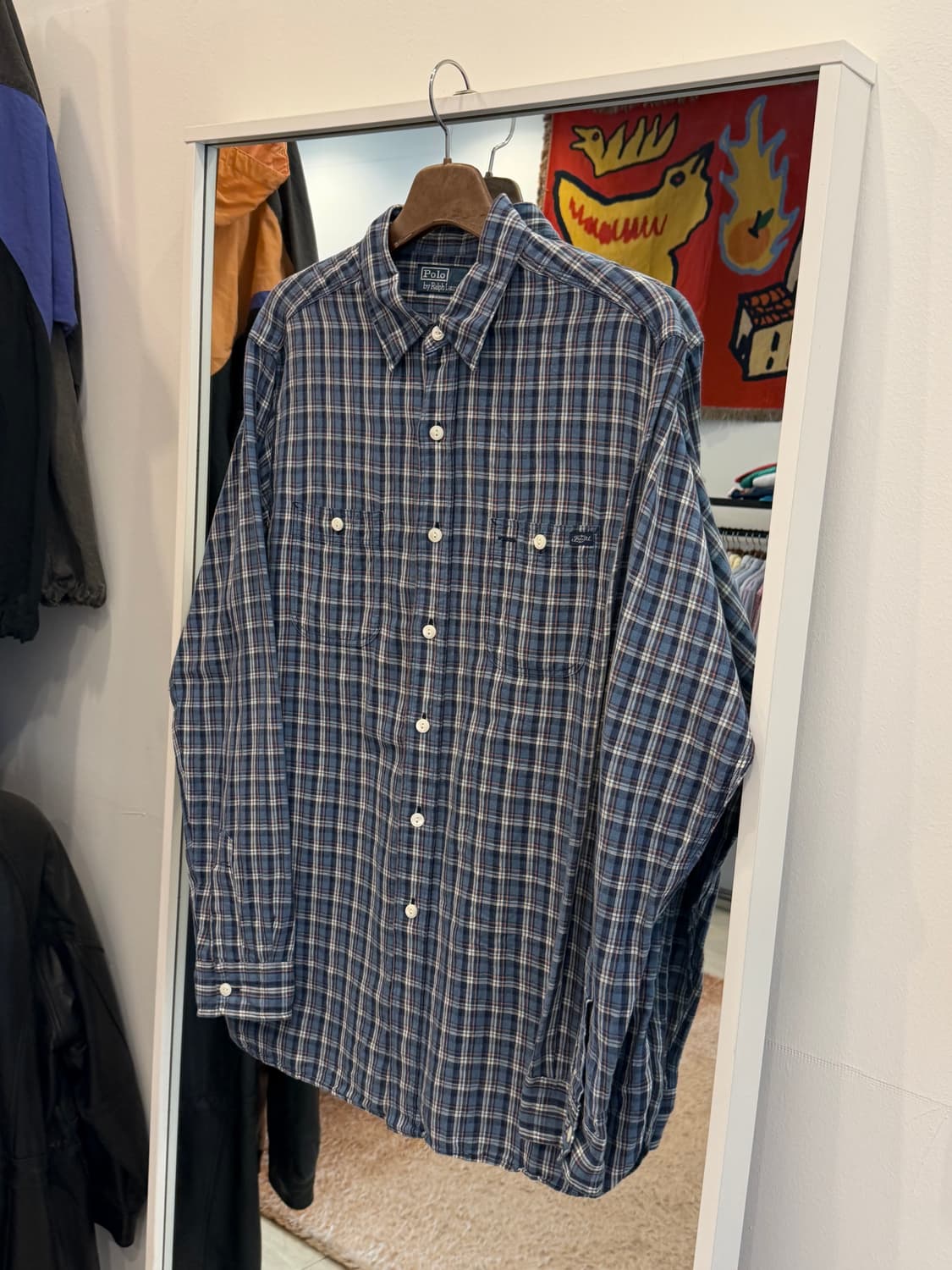 Polo ralph lauren 폴로 랄프로렌 마드라스 체크 린넨 셔츠 상품이미지1
