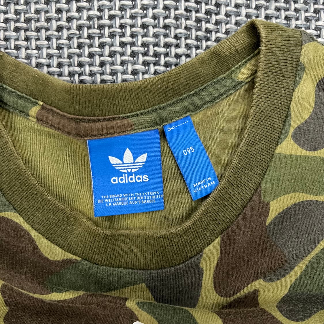 아디다스 카모 빅로고 티셔츠 95 상품이미지2