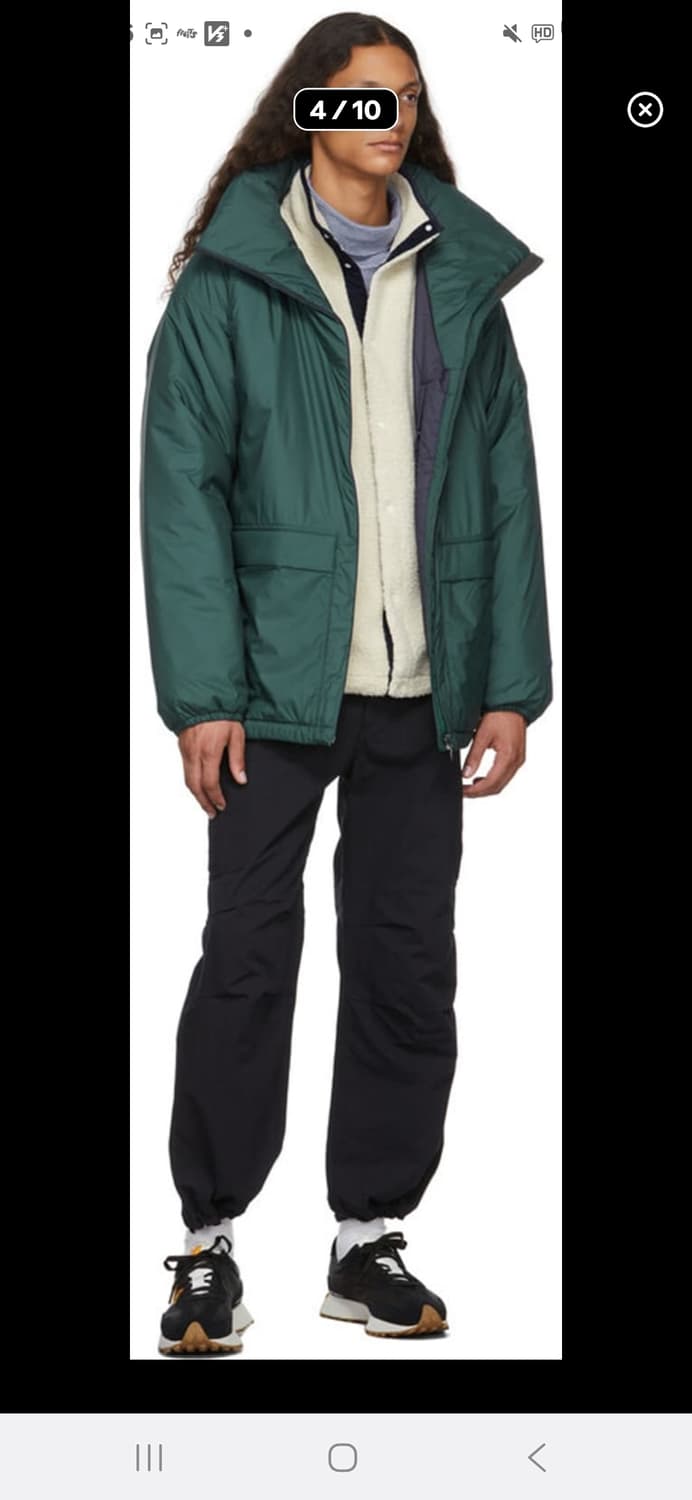 나나미카 21FW 인슐레이션 패딩 그린 상품이미지4