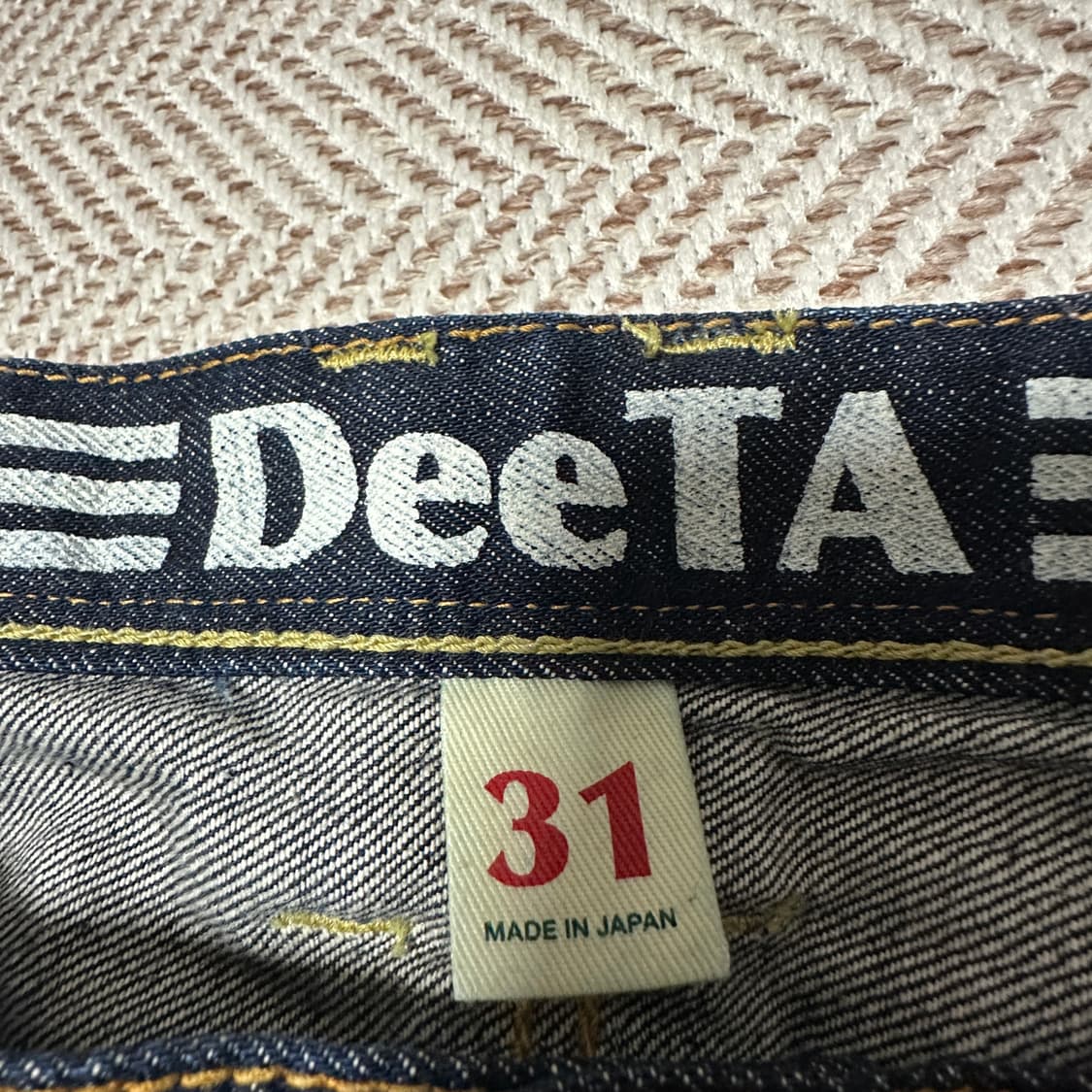 DEETA japan made selvedge denim pants 상품이미지3