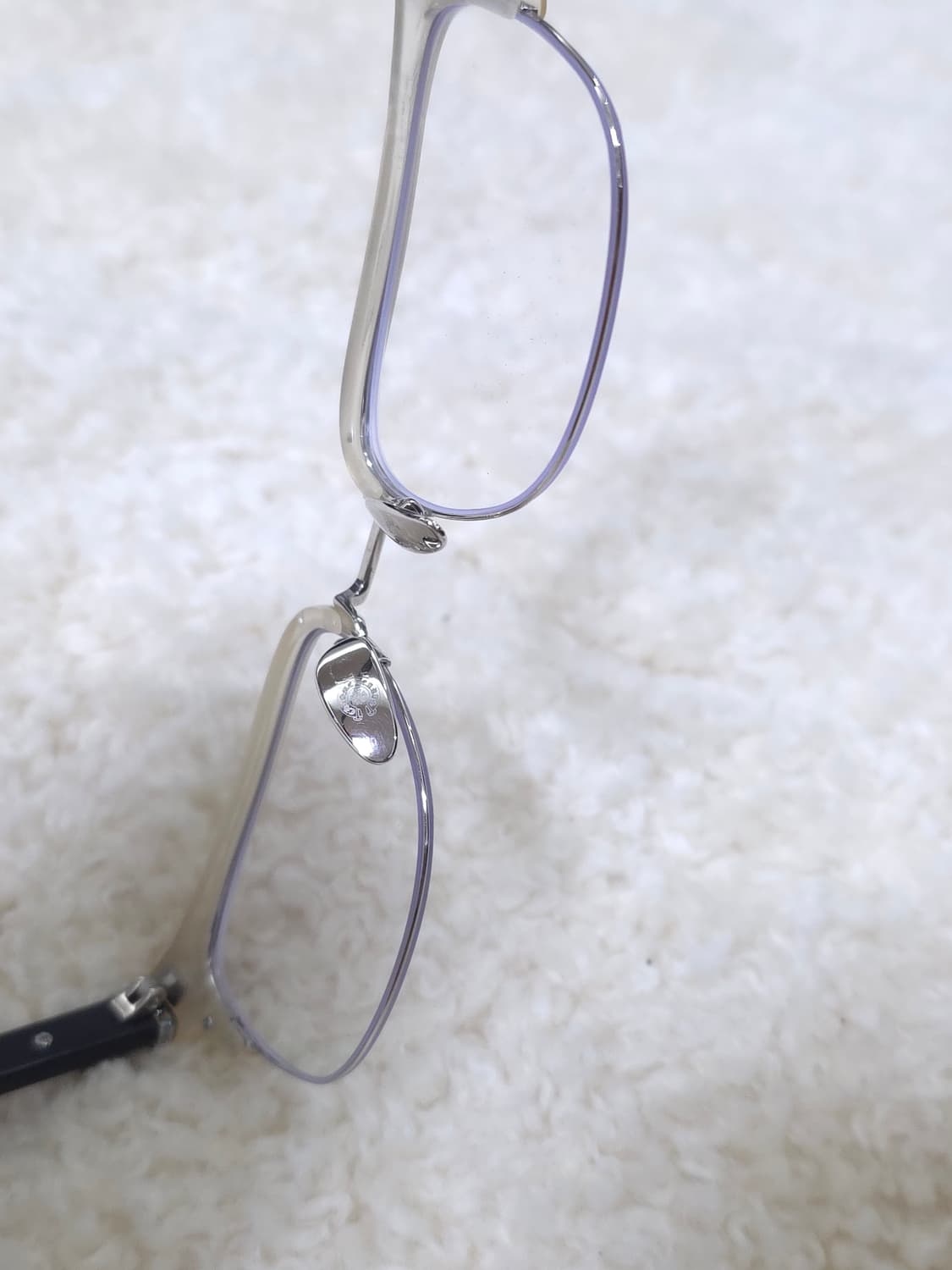 [OS] 크롬하츠 에바질리스트 안경 매트 크리스탈 실버 매트블랙 상품이미지8