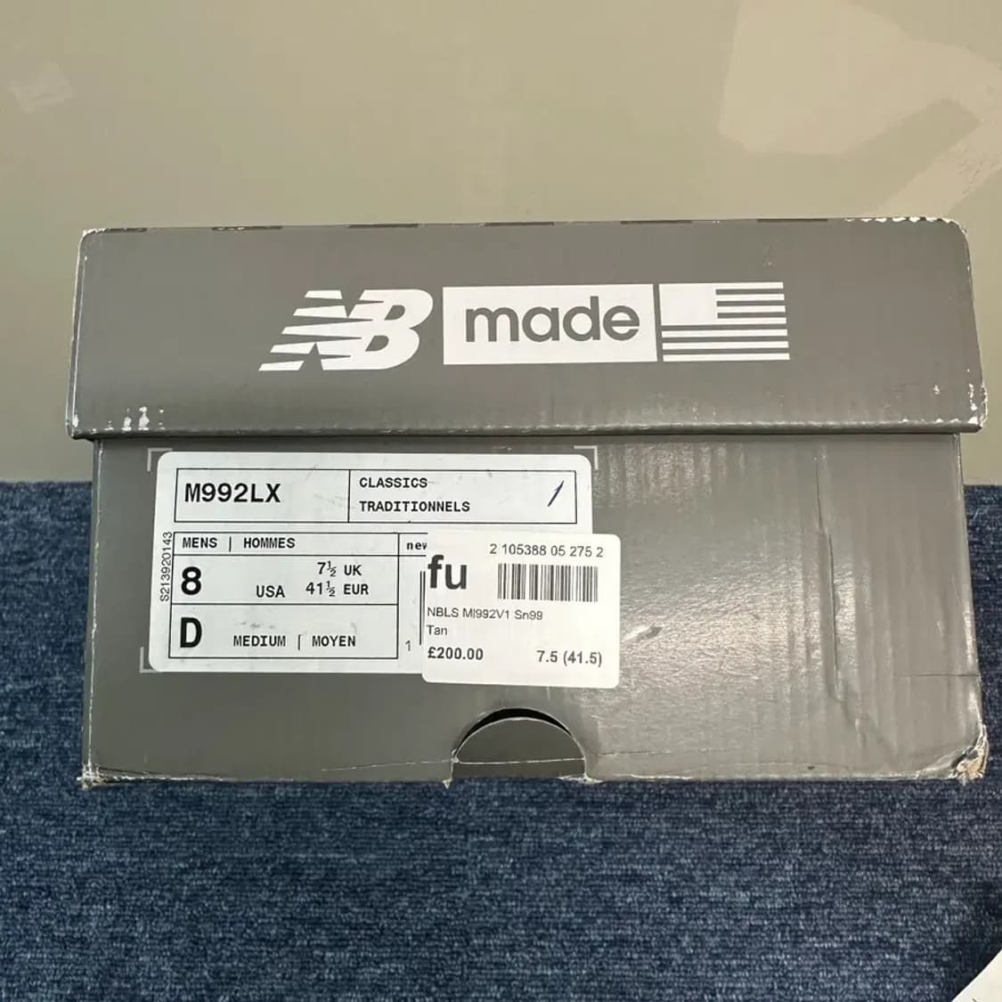 [260] 뉴발란스 992 Made in USA Brown M992LX 상품이미지5