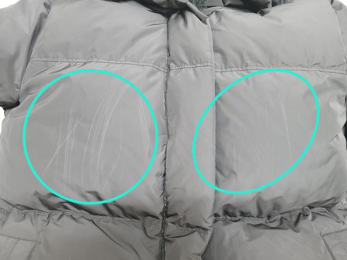 SISLEY 시슬리 폭스퍼 후드 다운 롱 패딩 / 여 42 (90)
 상품이미지6