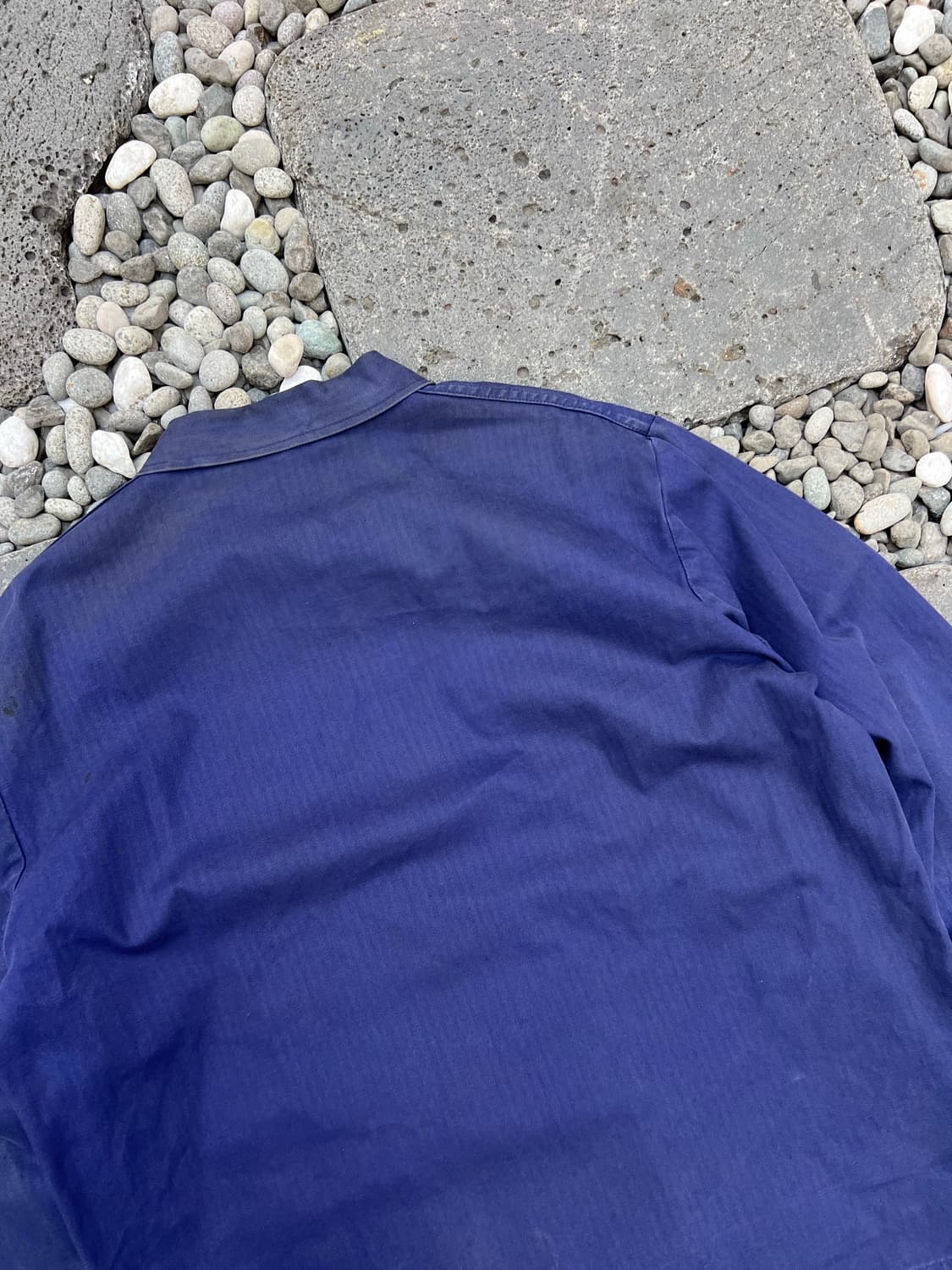 VINTAGE WASHING OLD HBT 헤링본트윌코튼 프렌치워크자켓 상품이미지10