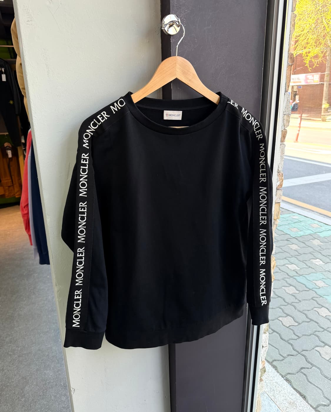 XS/ 몽클레어 레터링 마그리아 맨투맨 상품이미지3